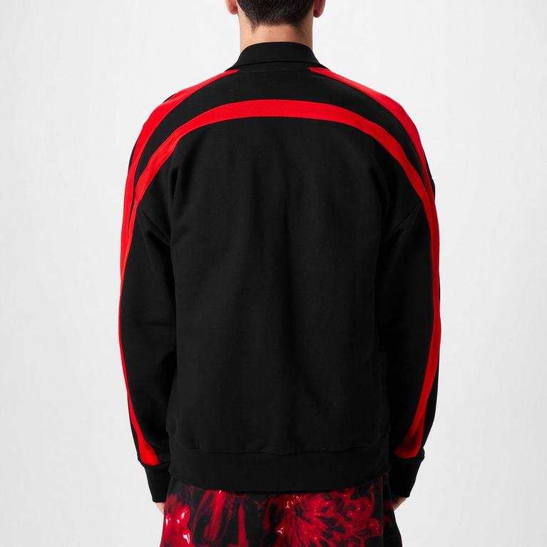 Alexander McQueen | Twisted Tape Track Top | Tracksuit Tops Alexander McQueen | Twisted Tape Track Top | Tracksuit Tops