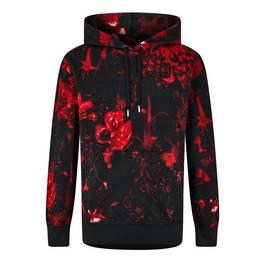 Alexander McQueen Wax Flower Hooded Sweatshirt