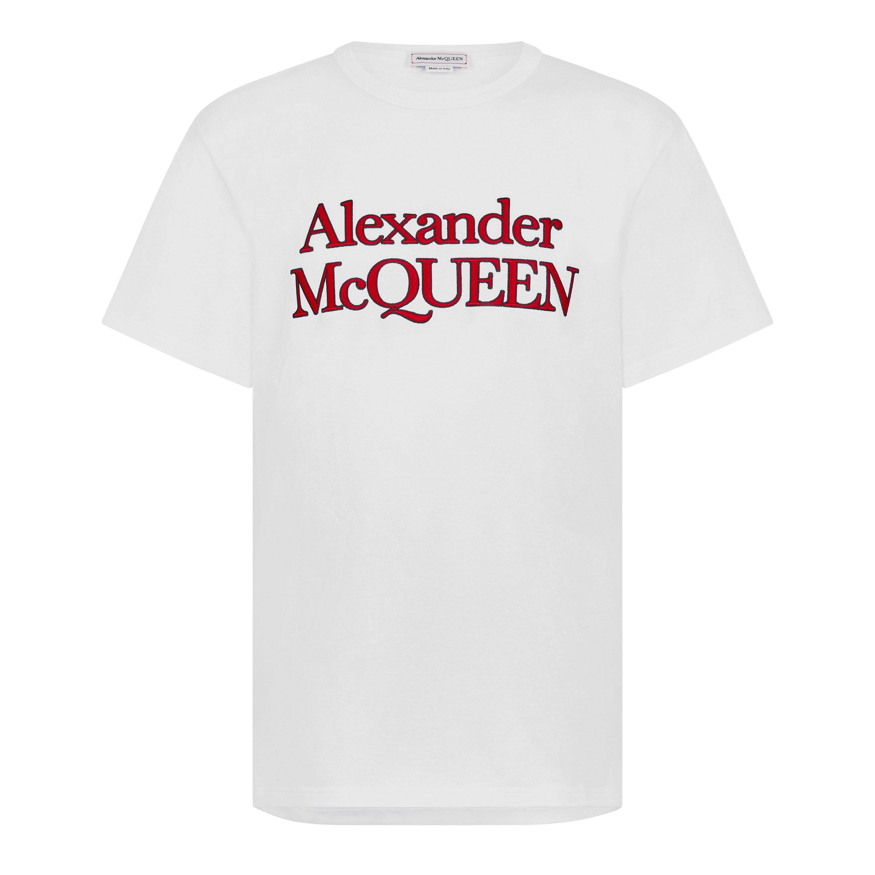 White - Alexander McQueen - Logo T-Shirt - 5