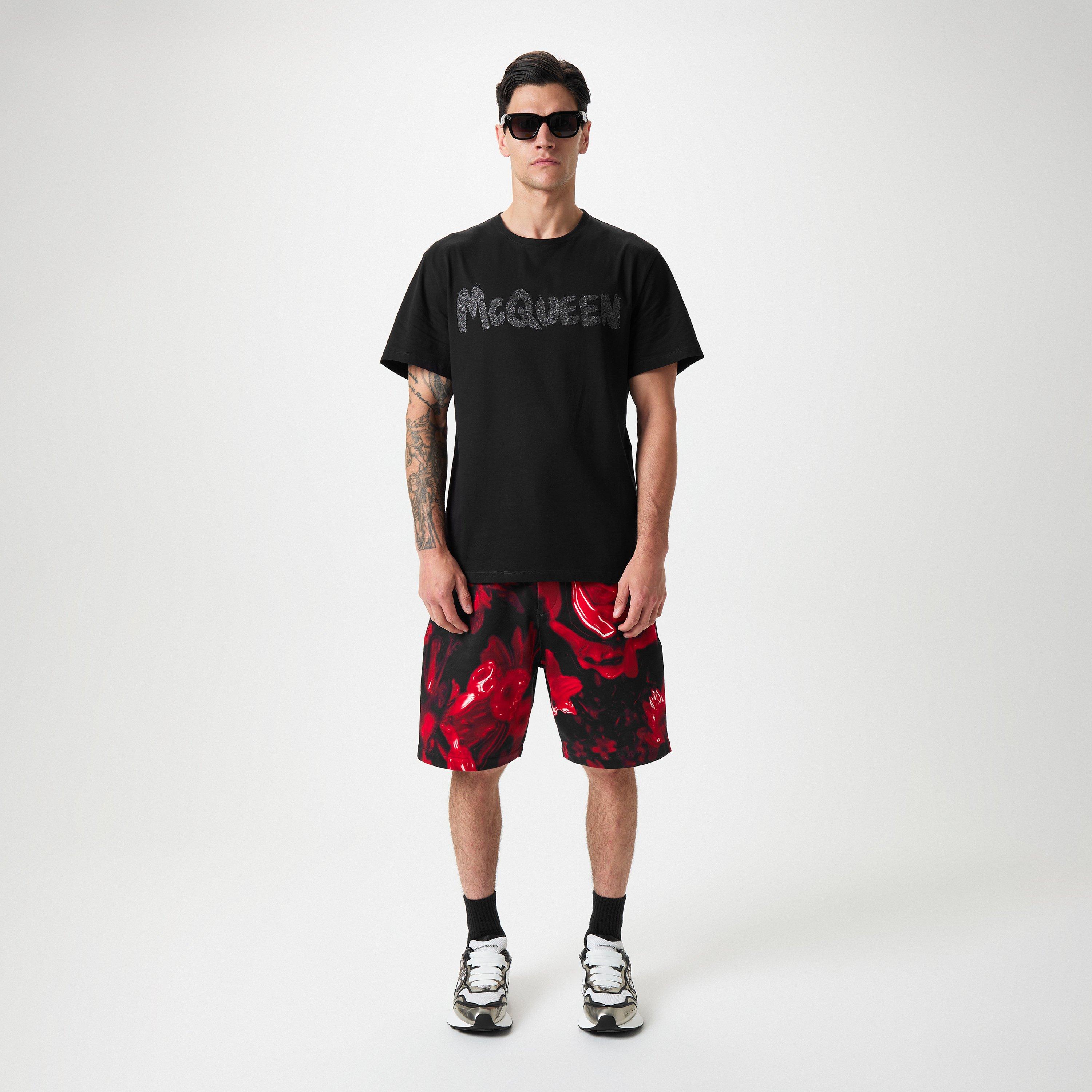 Black - Alexander McQueen - Logo T-Shirt - 4