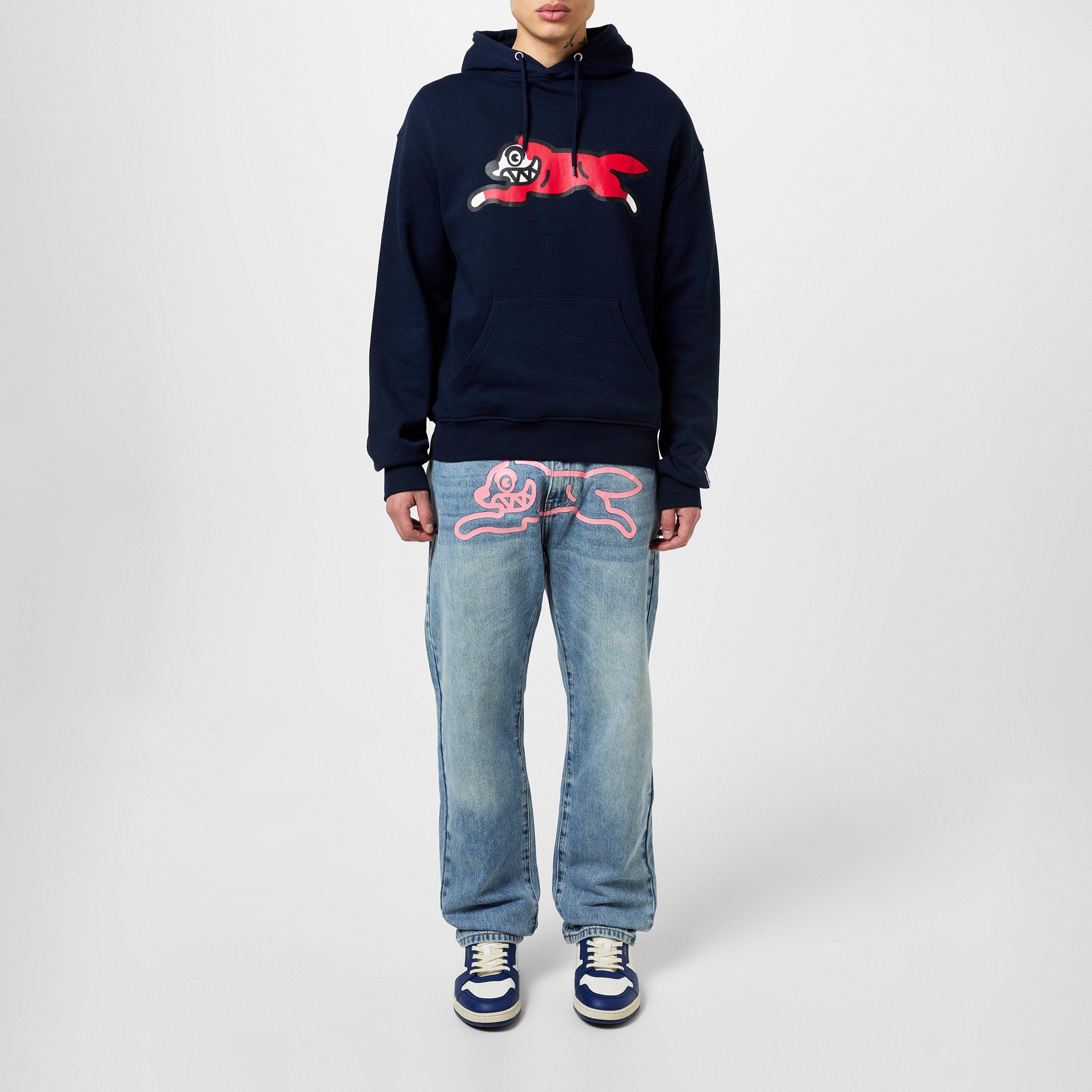 Navy - ICECREAM - Men's Rundog Hoodie - 4