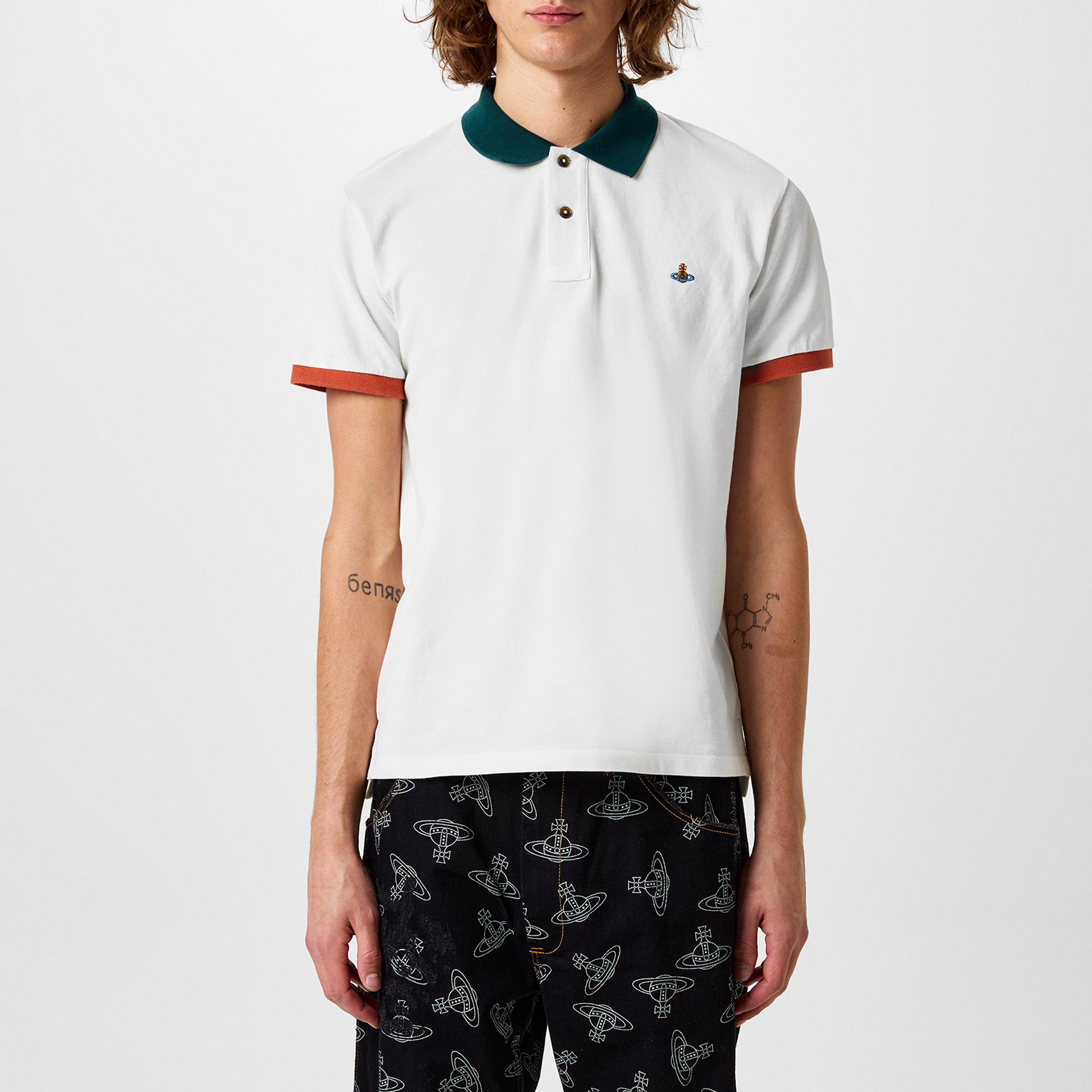 Vivienne Westwood | Embroidered Logo Polo Shirt | Short Sleeve