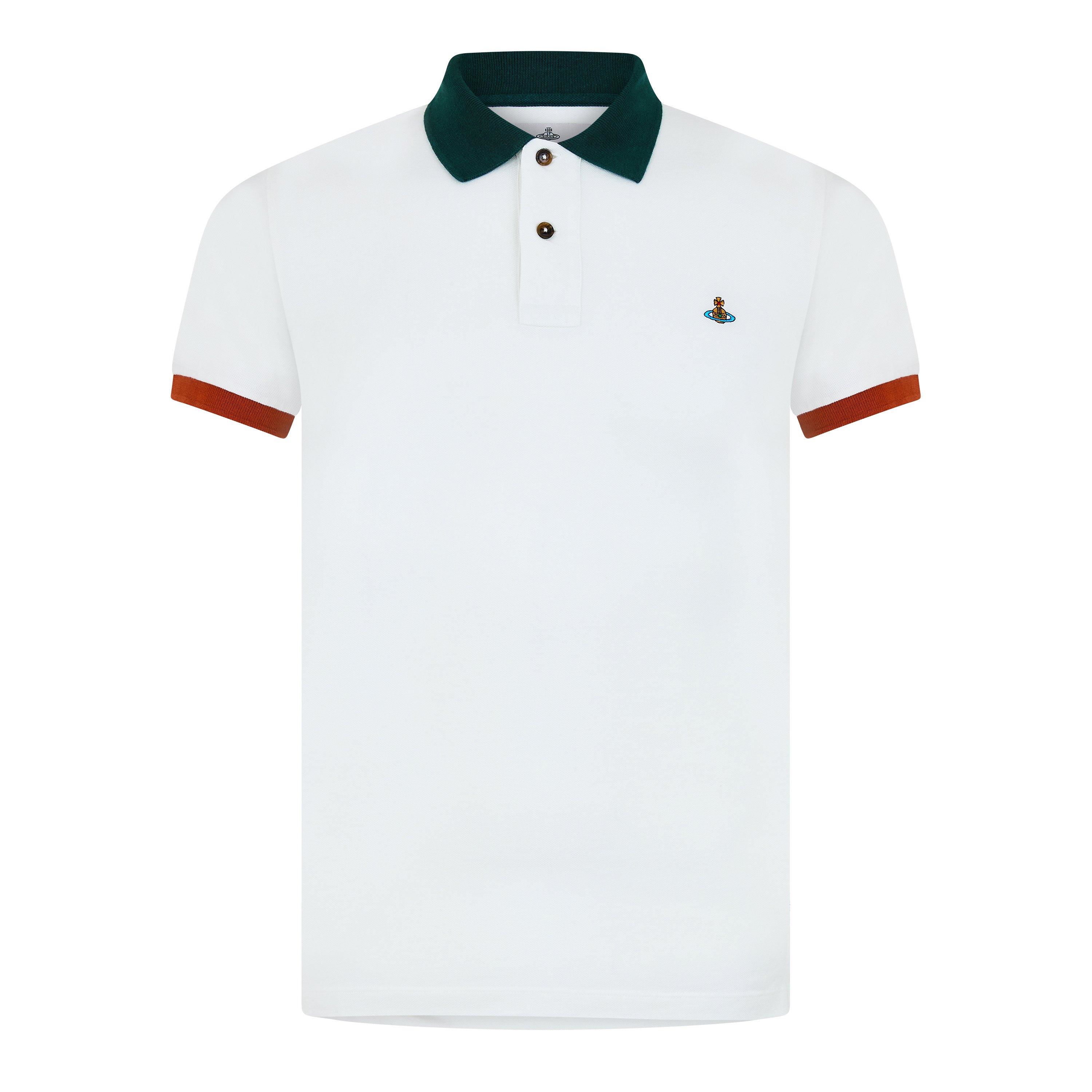 Vivienne Westwood | Embroidered Logo Polo Shirt | Short