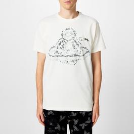 Vivienne Westwood Safety Pin Orb Classic T Shirt