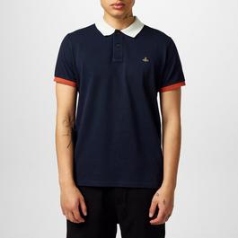 Vivienne Westwood Tipped Classic Polo Top