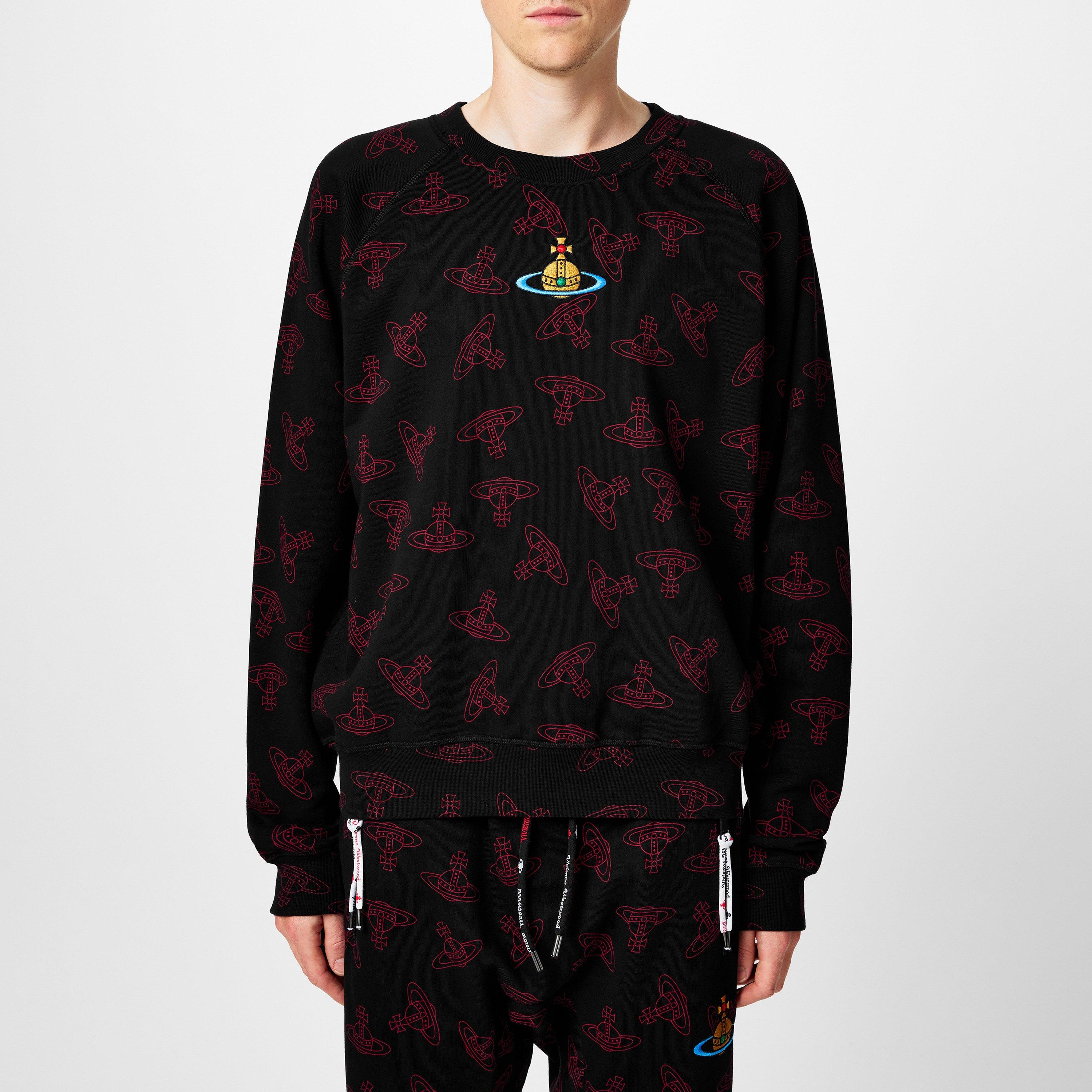 Vivienne Westwood｜SWEATSHIRTS (TIME MACHINE RAGLAN SWEA Vivienne Westwood | Time Machine Raglan Sweatshirt | Crew