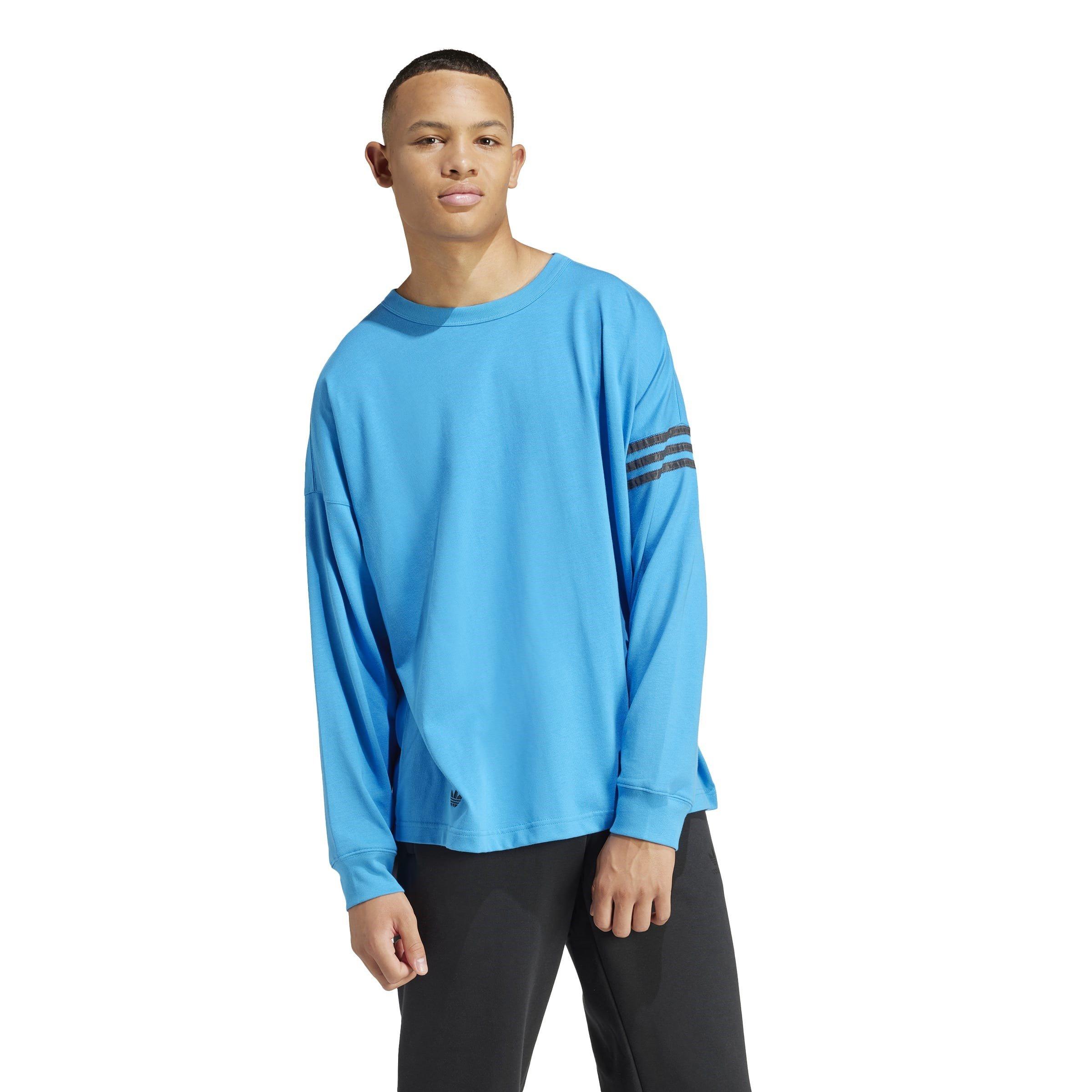 BRBLUE - adidas Originals - NEUCLASSIC Long-Sleeve T-Shirt - 4