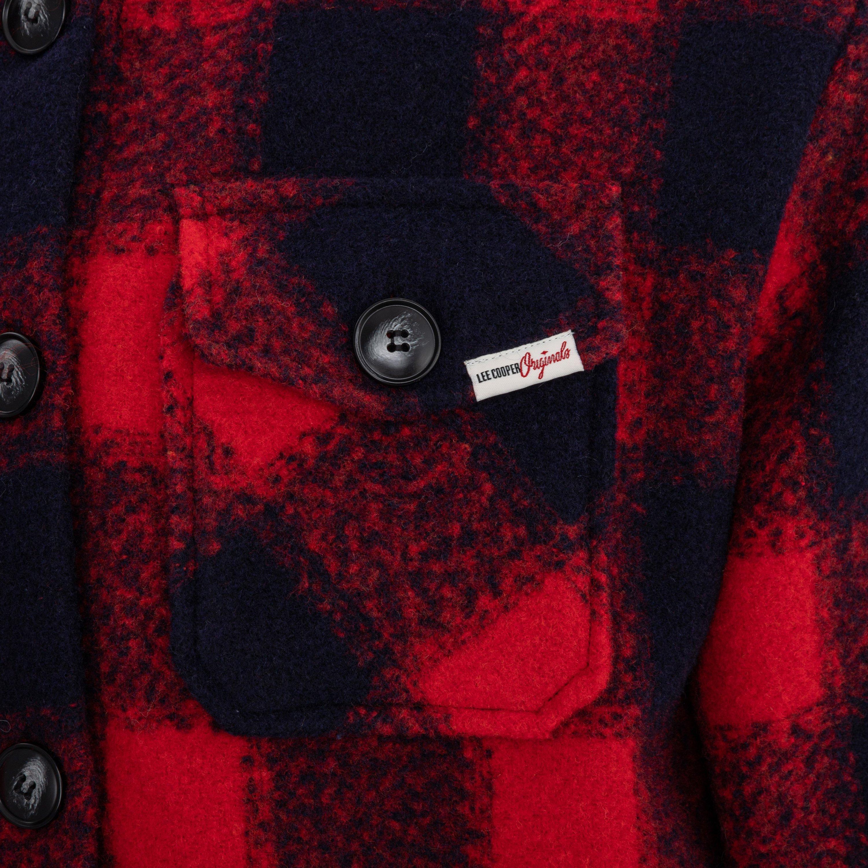 Lee cooper lumberjack jacket best sale