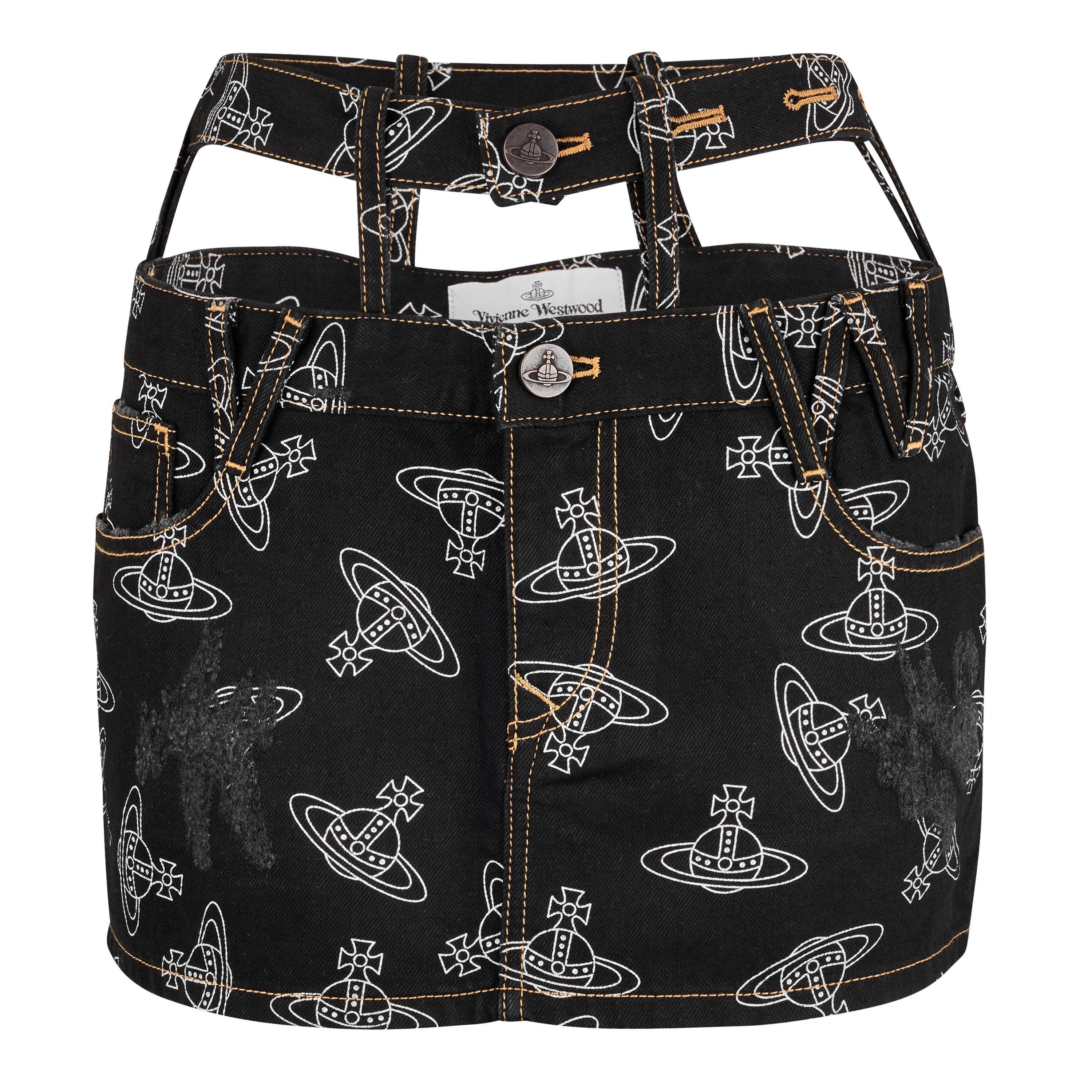 Black - Vivienne Westwood - Double Waistband Skirt - 5