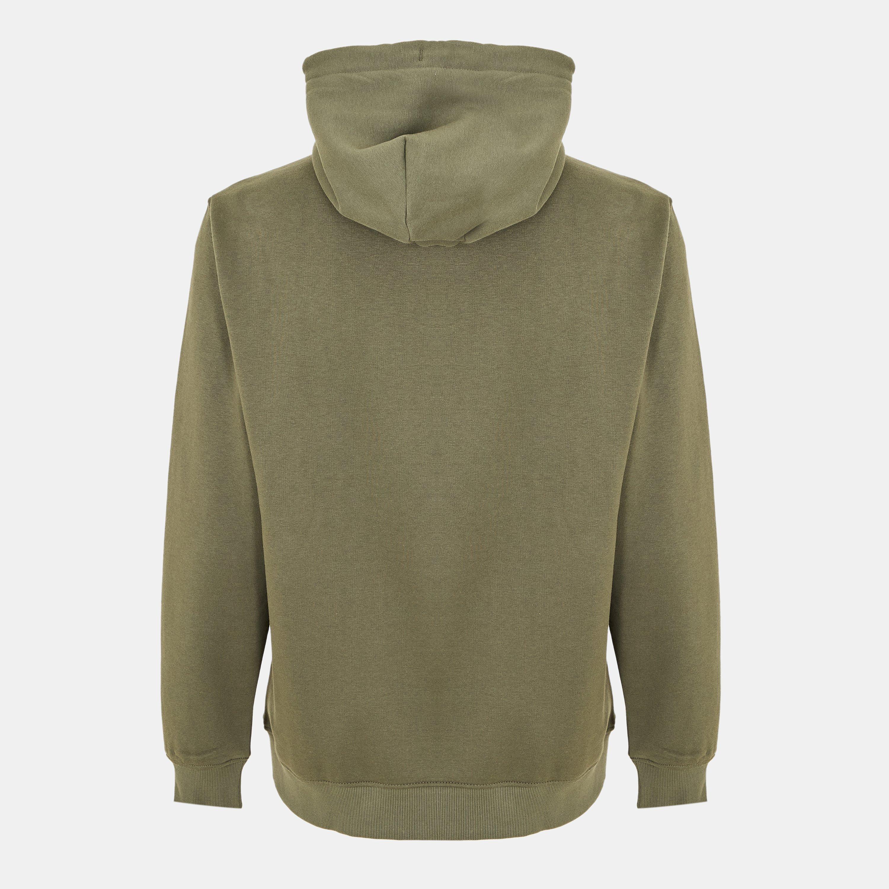 Pewter Green - Tommy Jeans - Men's Regular Essential Flag Hoodie - 2