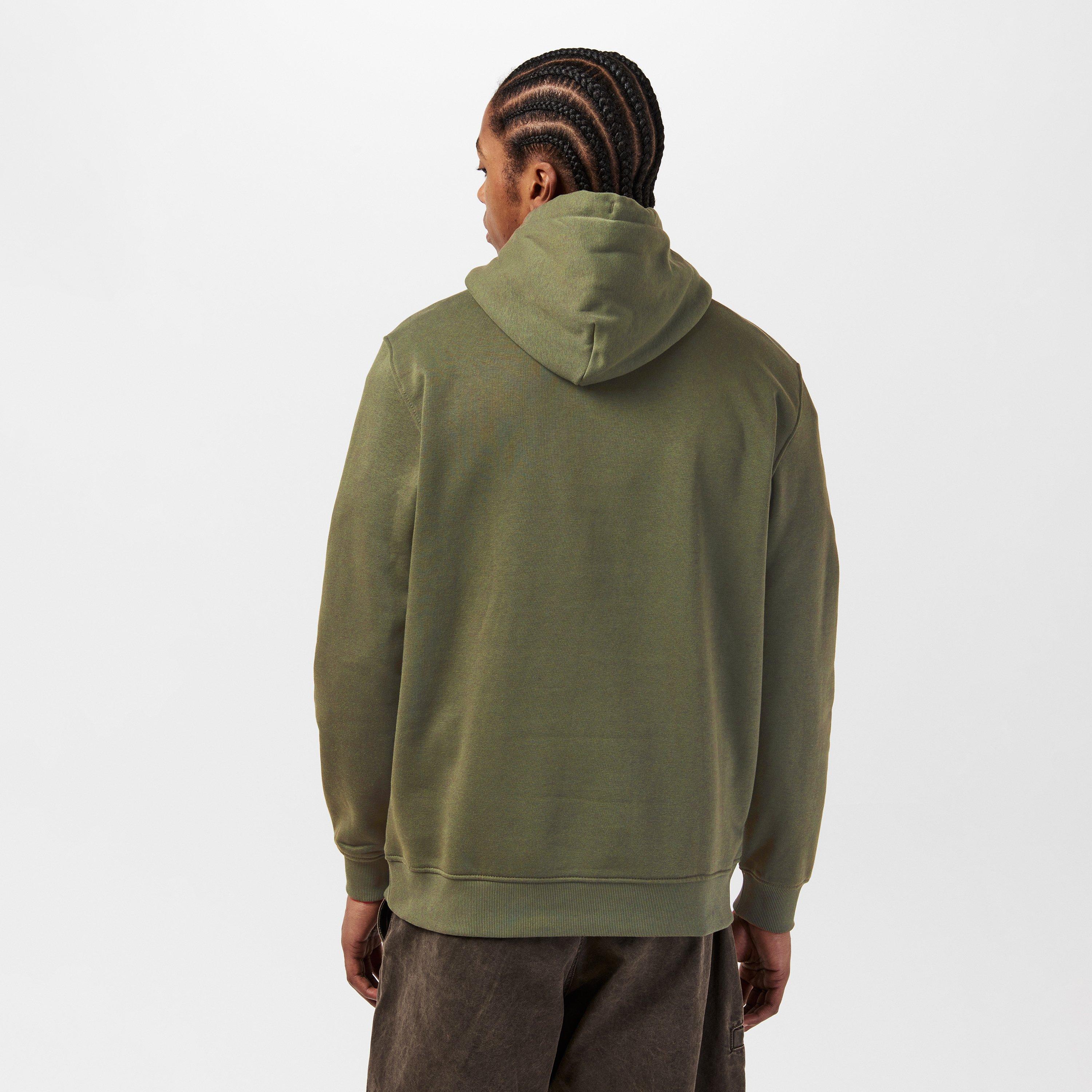 Pewter Green - Tommy Jeans - Men's Regular Essential Flag Hoodie - 4