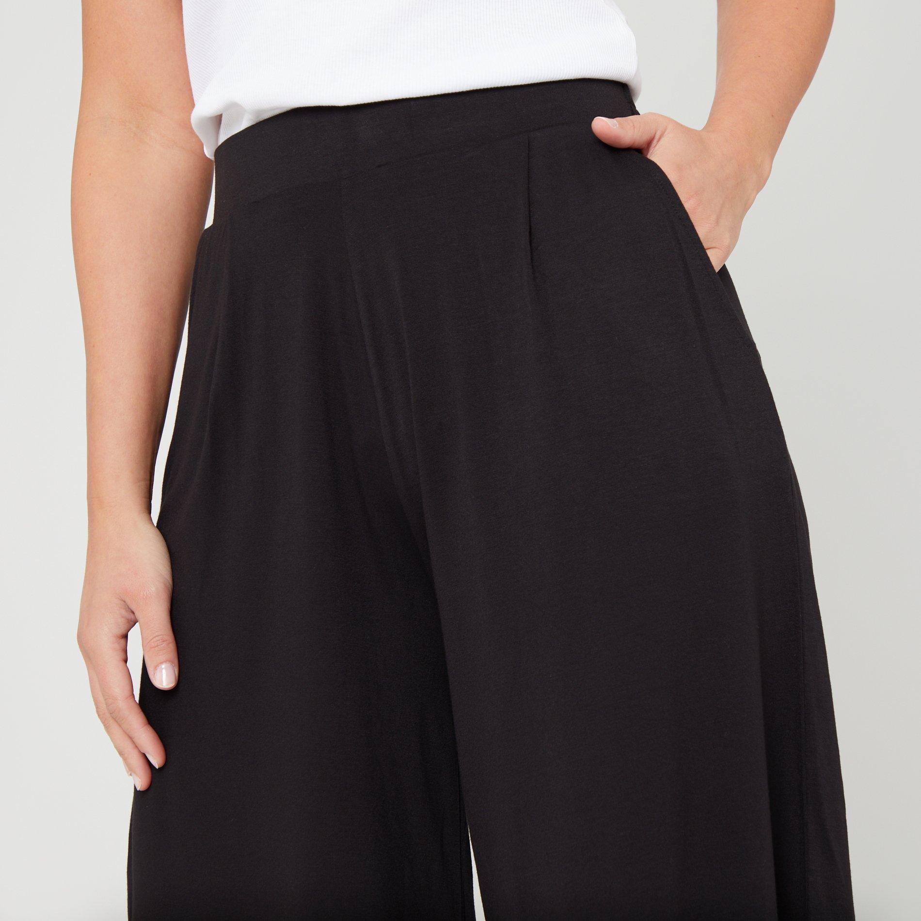 Black - Be You - BeYou Knee-Length Fleece Jogger Shorts - 3