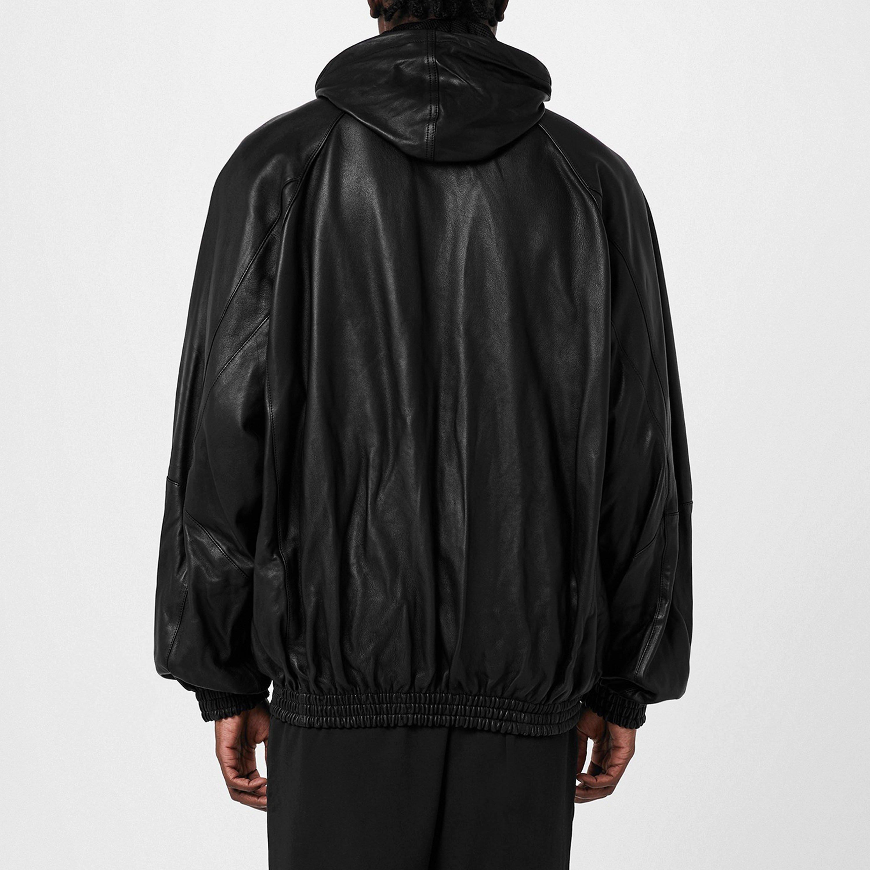 ジャケット・アウター BALENCIAGA Logo Nylon Jacket Black L Balenciaga | Logo Tracksuit Jacket | Tracksuit Tops | FRASERS