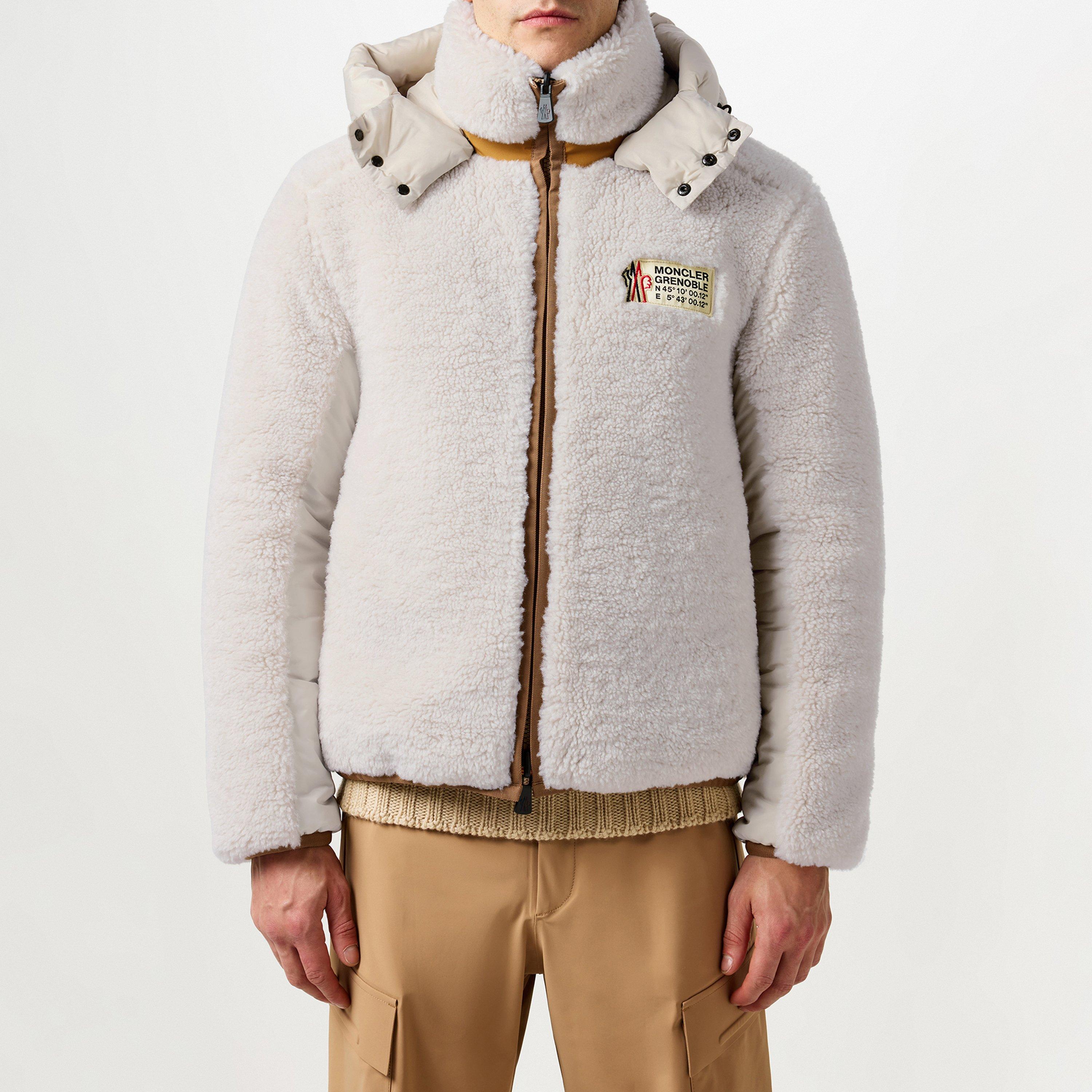 【MONCLER】GRENOBLE EIBING DOWN JACKET Moncler Grenoble Eibing Hooded Down Jacket | White | FARFETCH TW