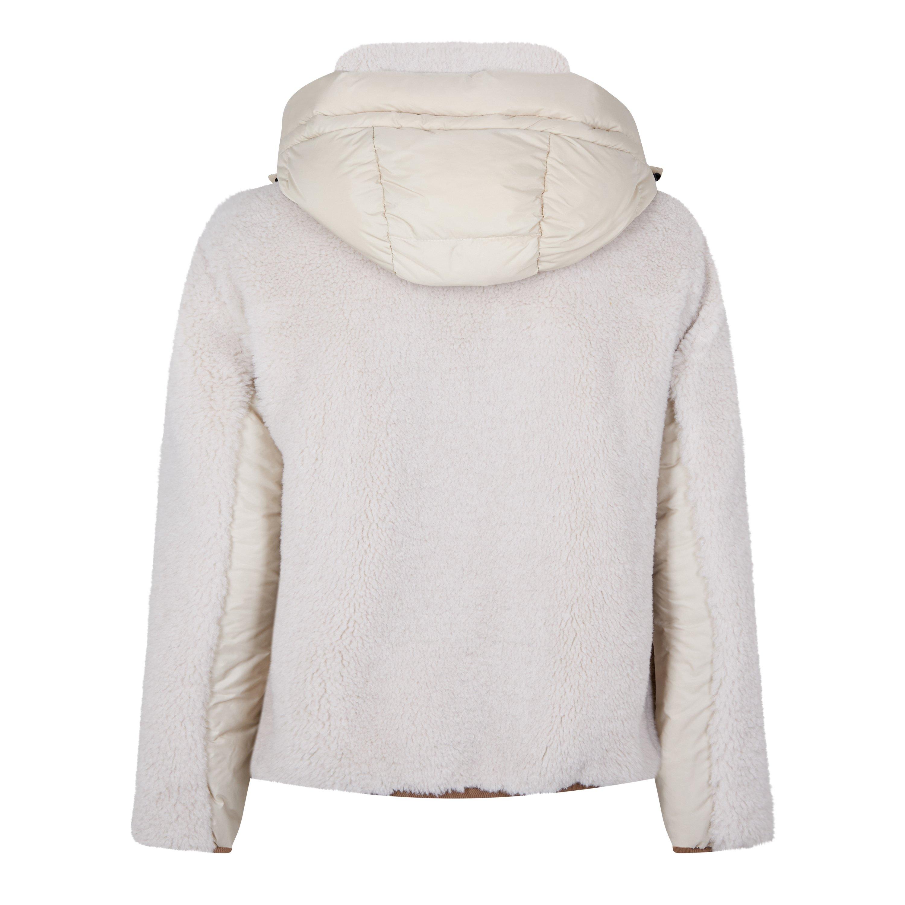 Beige 215 - Moncler Grenoble - Wengi Reversible Teddy Down Jacket - 6