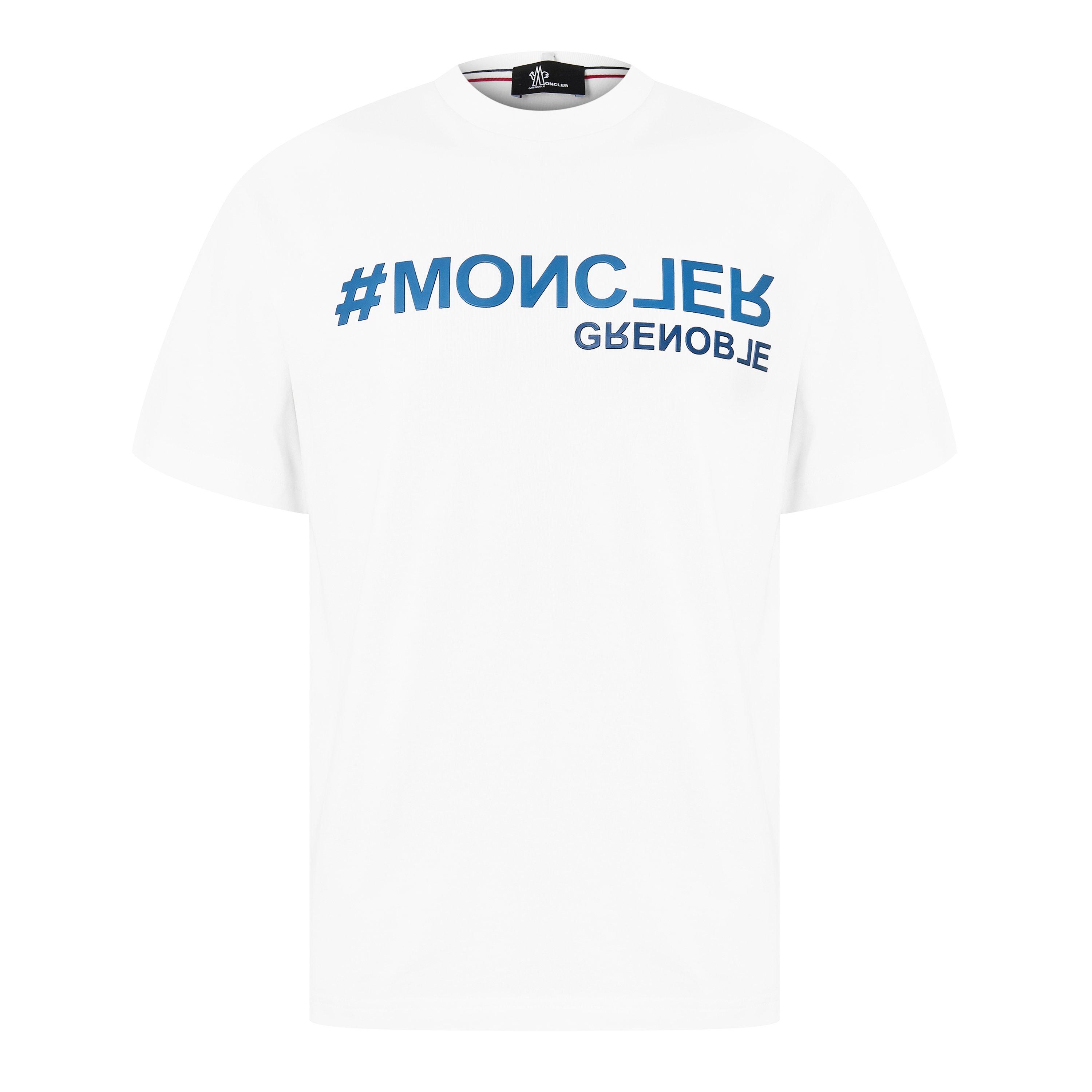 White 041 - Moncler Grenoble - Logo T-Shirt - 5