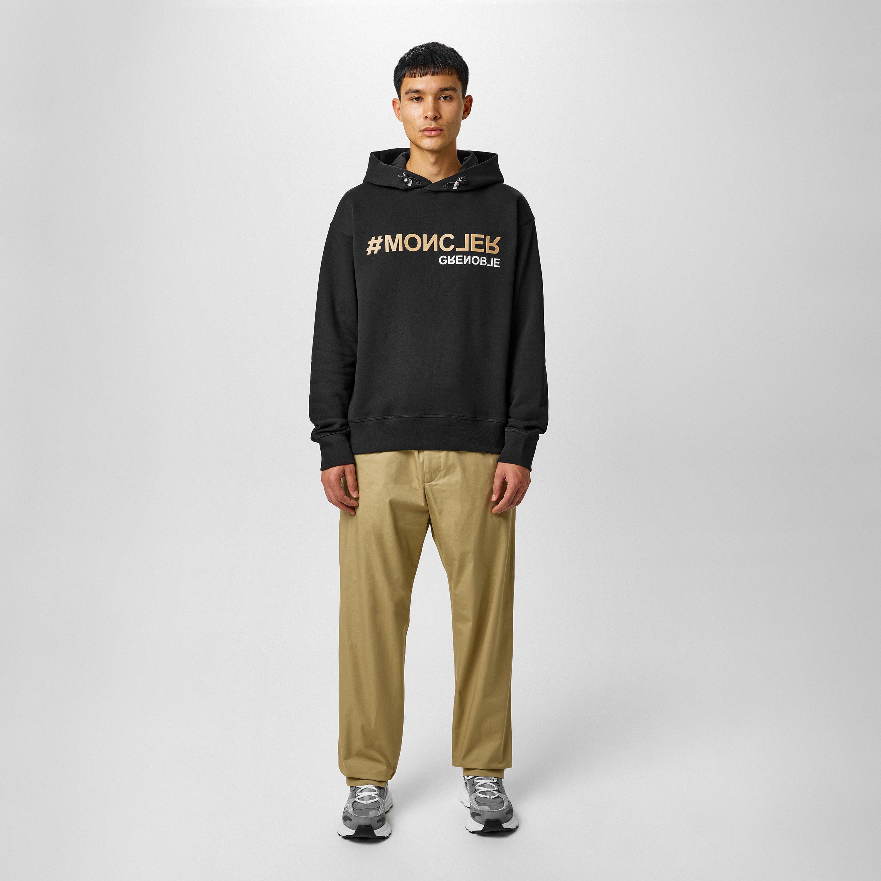 Black 999 - Moncler Grenoble - Logo Hoodie - 4