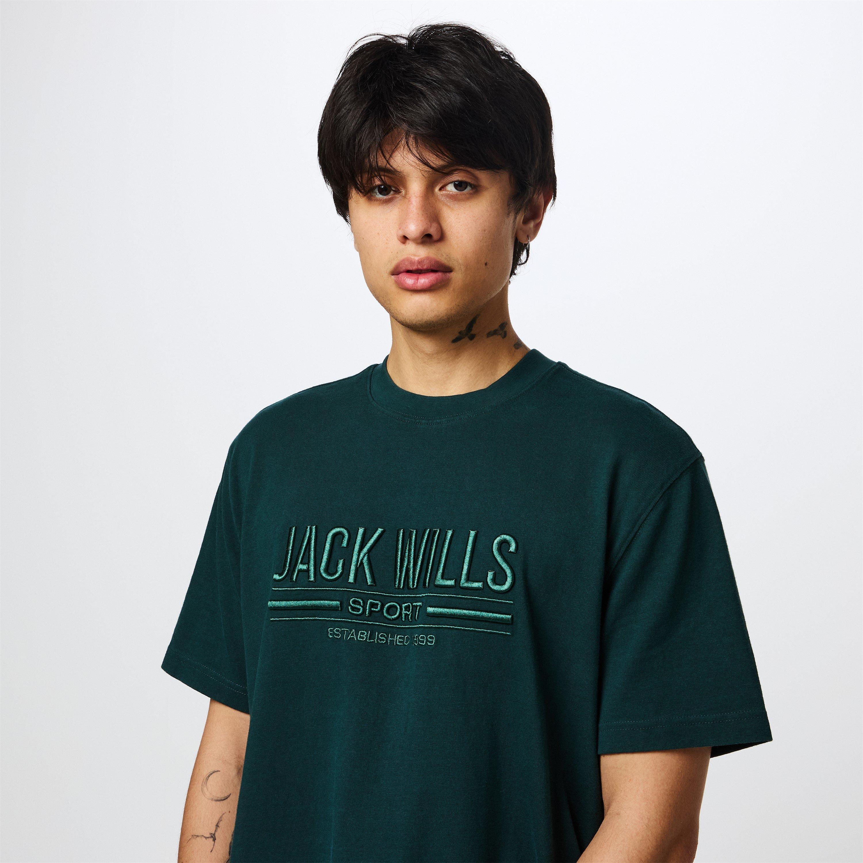 Evergreen - Jack Wills - JW Logo Regular Fit T-Shirt - 5