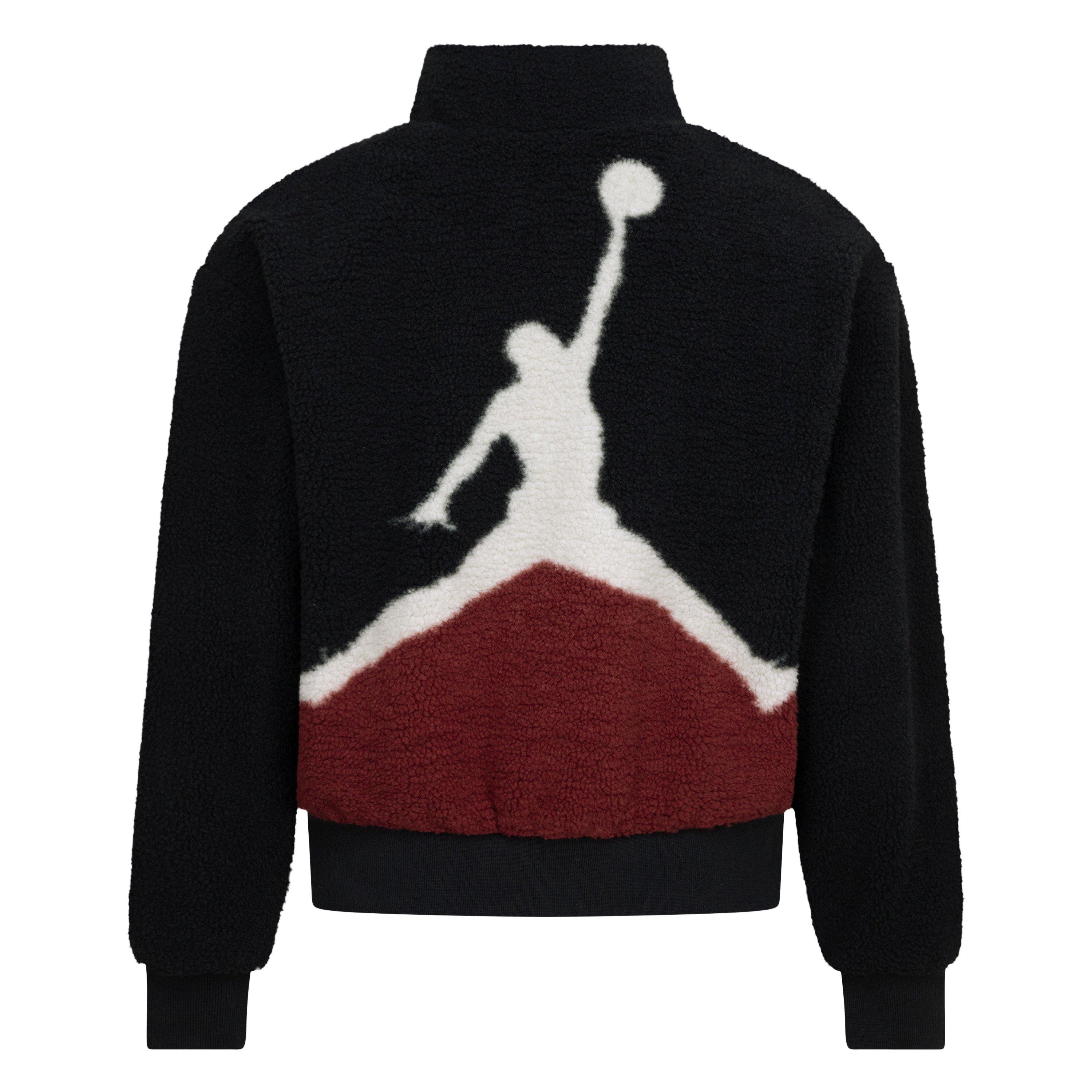 Nero/Rosso - Air Jordan - Jumpman High Pile Zip Hoodie - 6