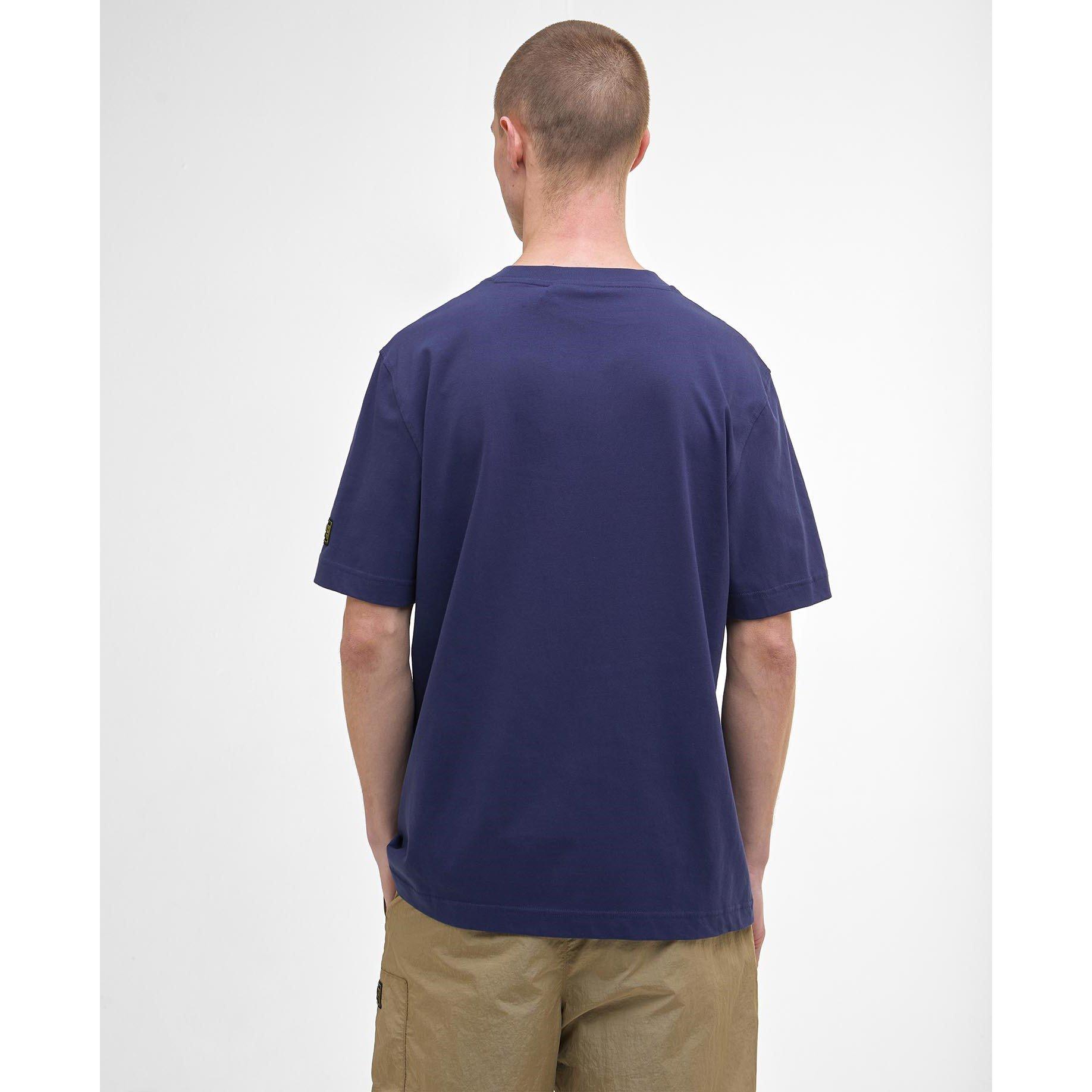 Pigment Navy - Barbour International - T-Shirt - 3