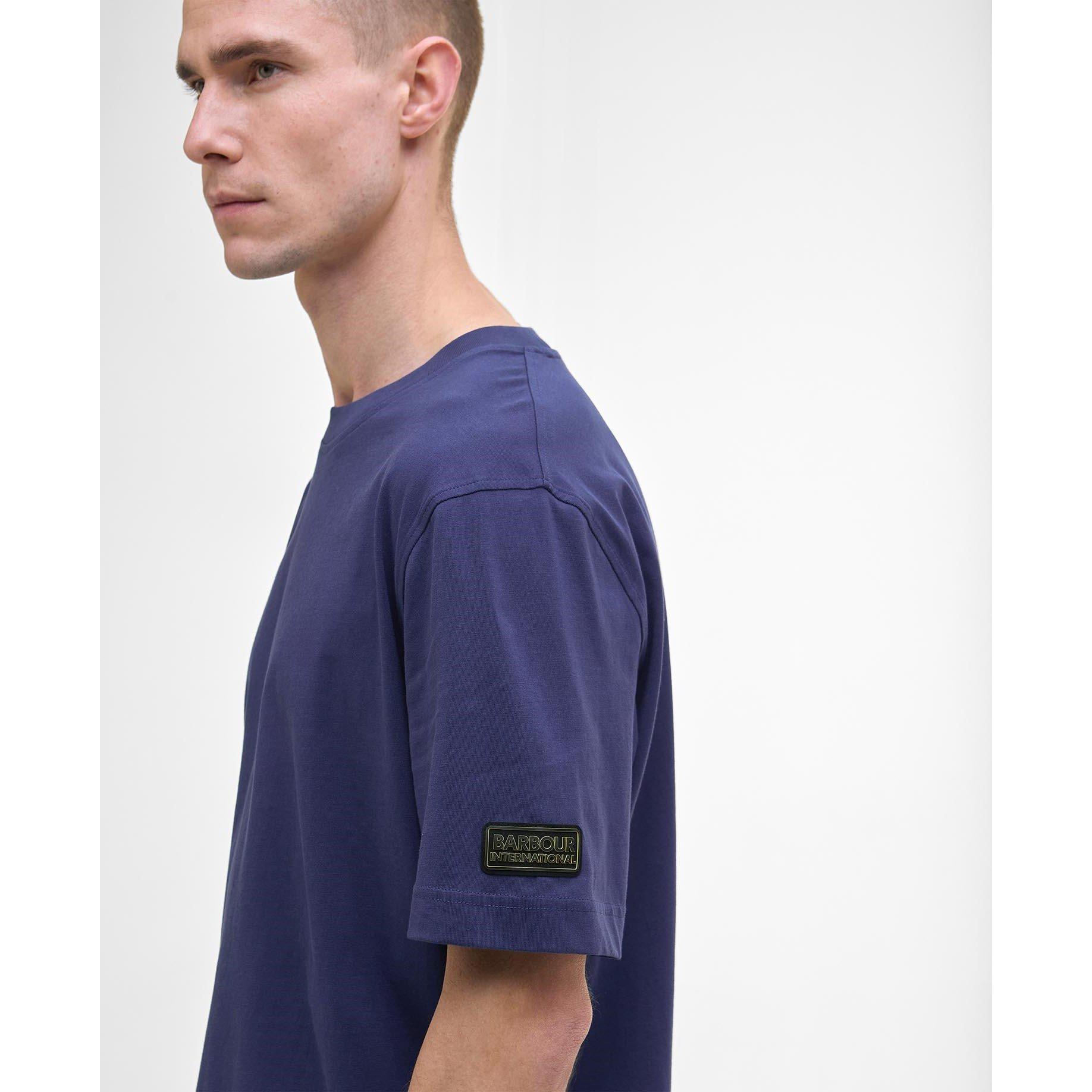 Pigment Navy - Barbour International - T-Shirt - 4