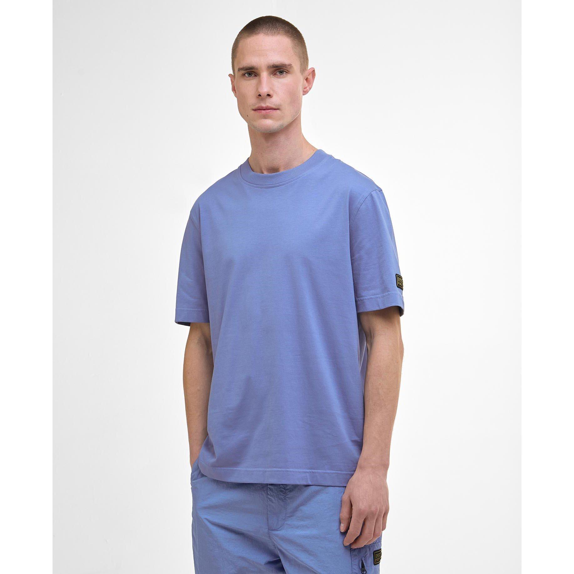 Manor Blue - Barbour International - Outline T-Shirt - 2
