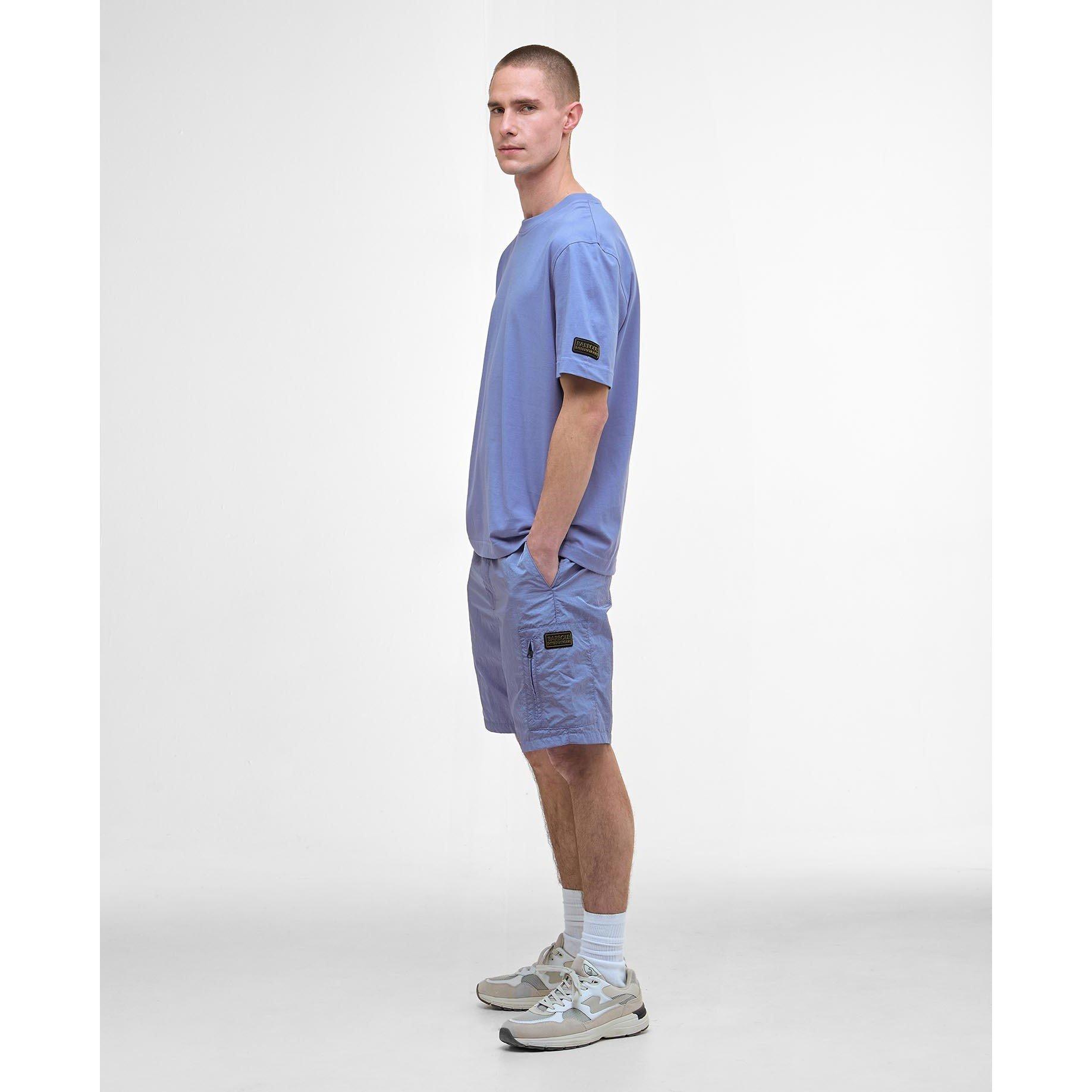 Manor Blue - Barbour International - Outline T-Shirt - 5