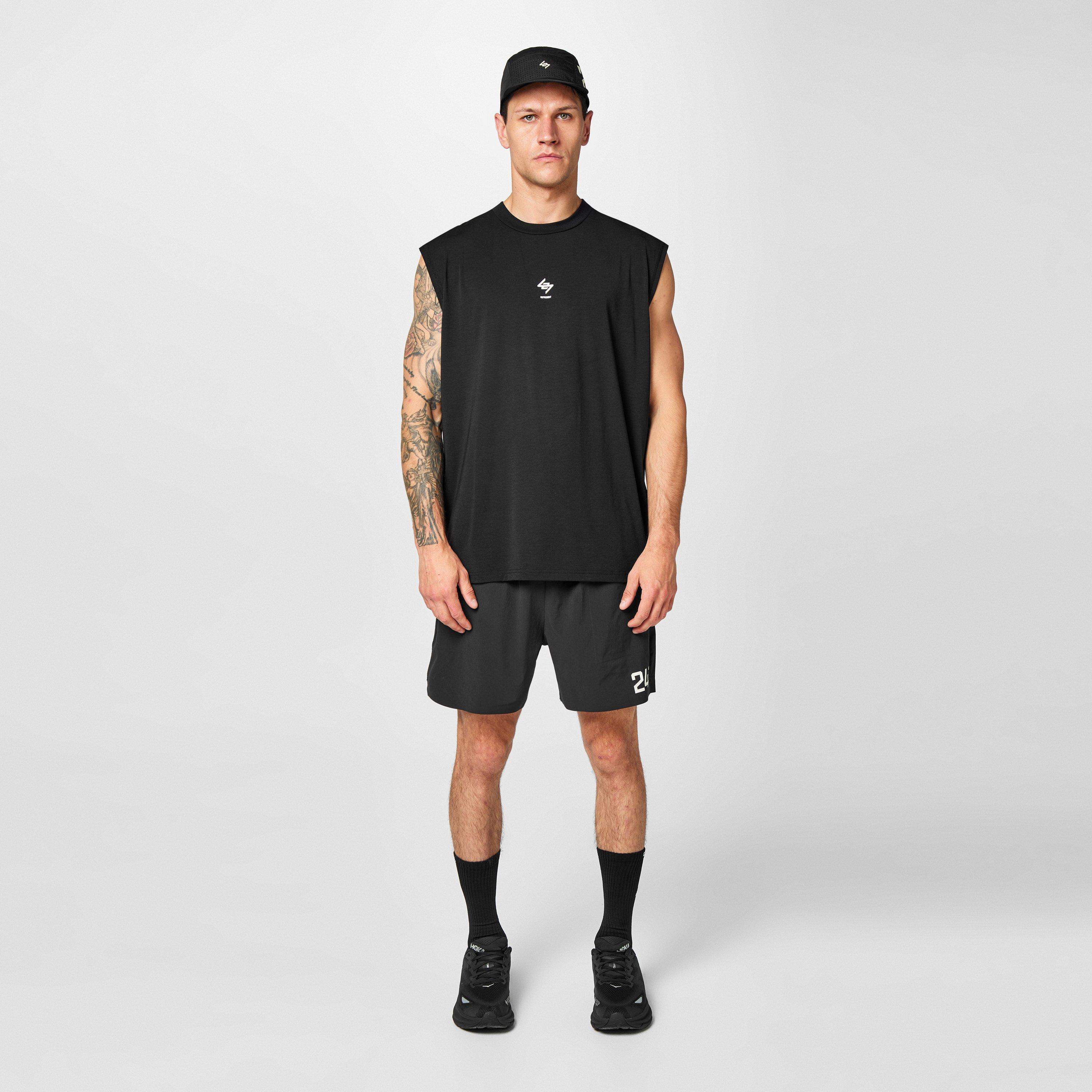 Jet Black - Represent 247 - 247 Oversized Tank Top - 6