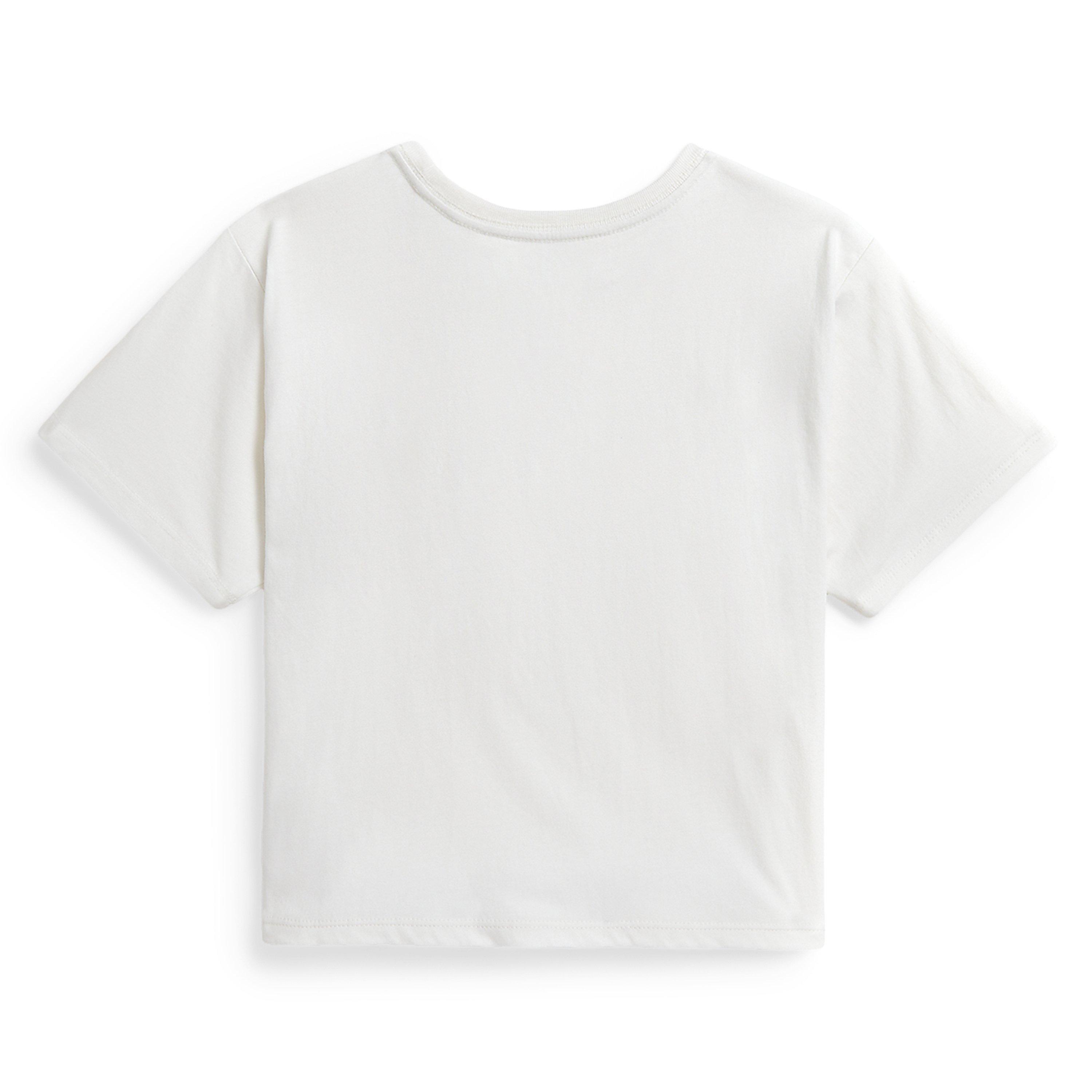 Deckwash White - Polo Ralph Lauren - Large Logo T-Shirt Juniors - 3