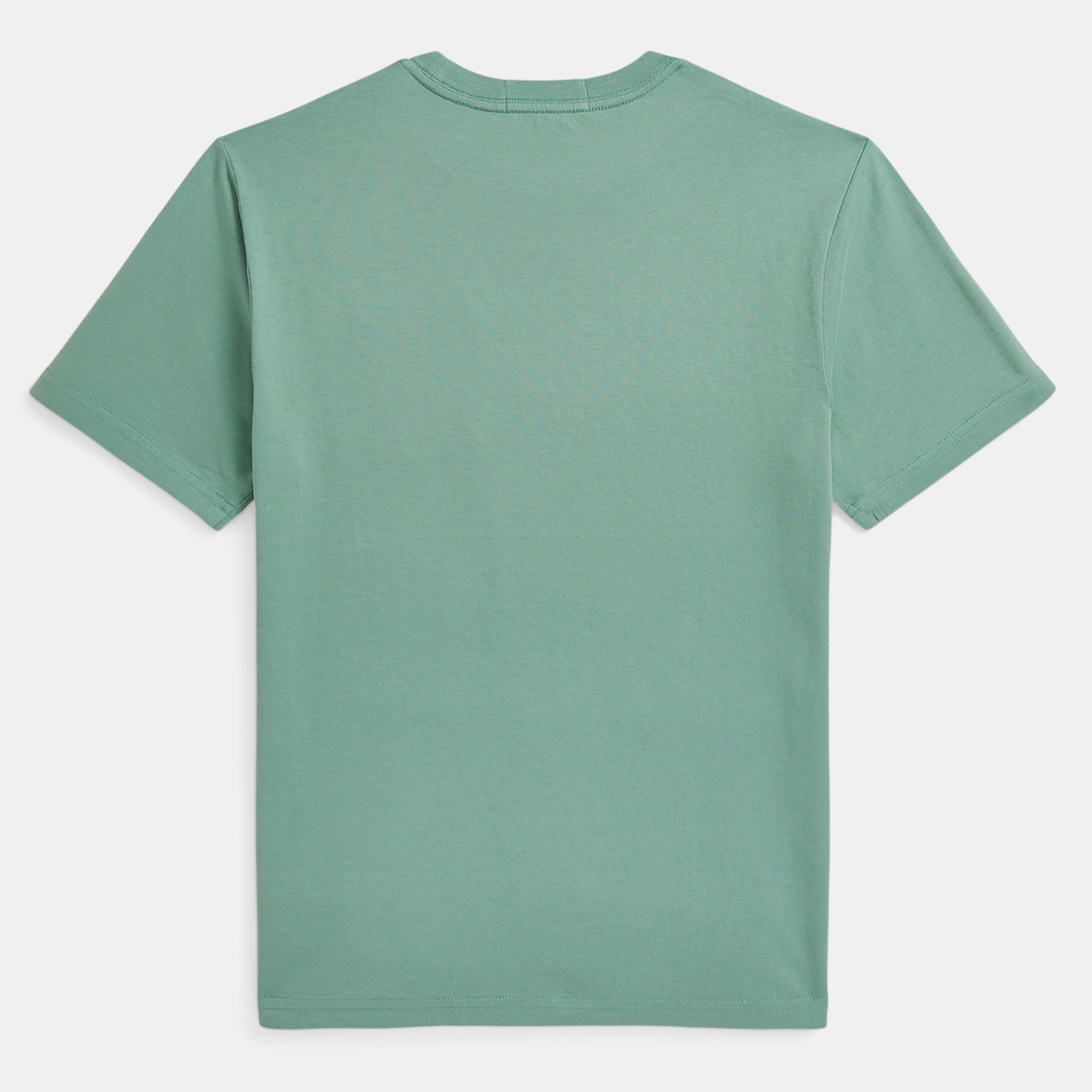 Faded Mint - Polo Ralph Lauren - Pocket Logo T-Shirt Juniors - 2