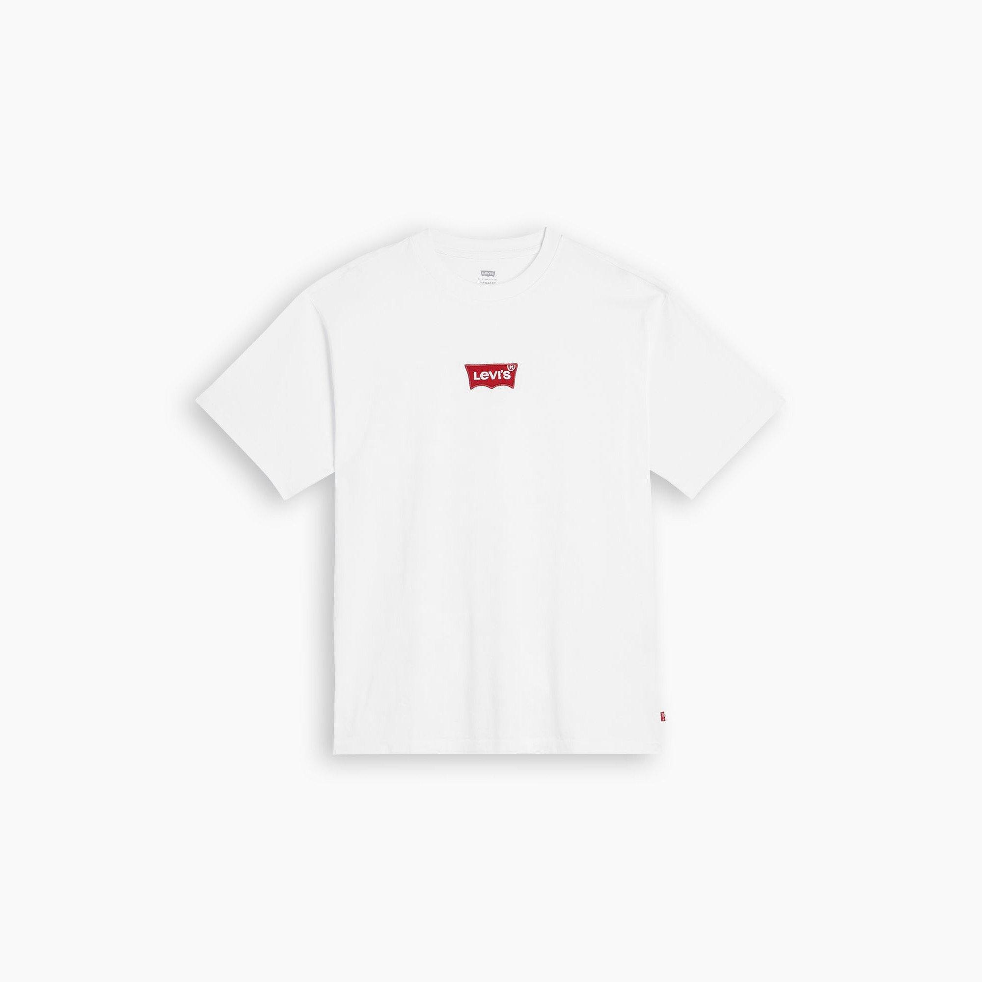 White - Levis - Batwing Badge T-Shirt - 1