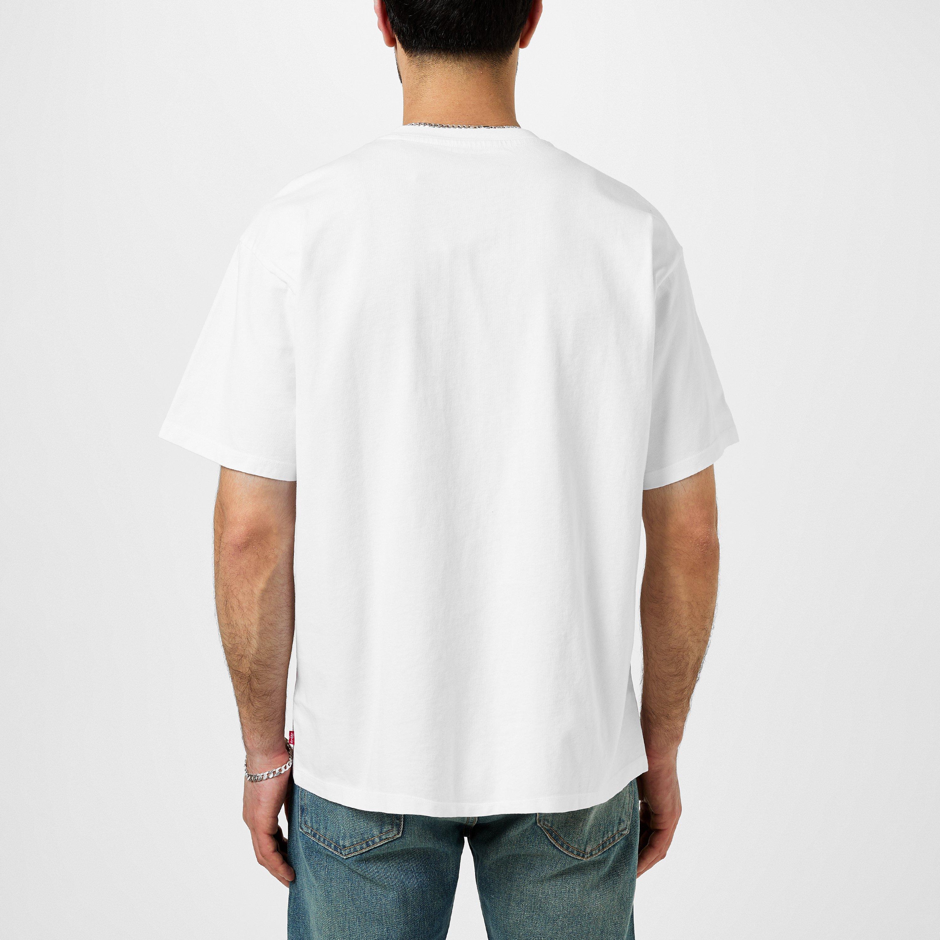 Wit - Levis - Batwing Badge T-Shirt - 4