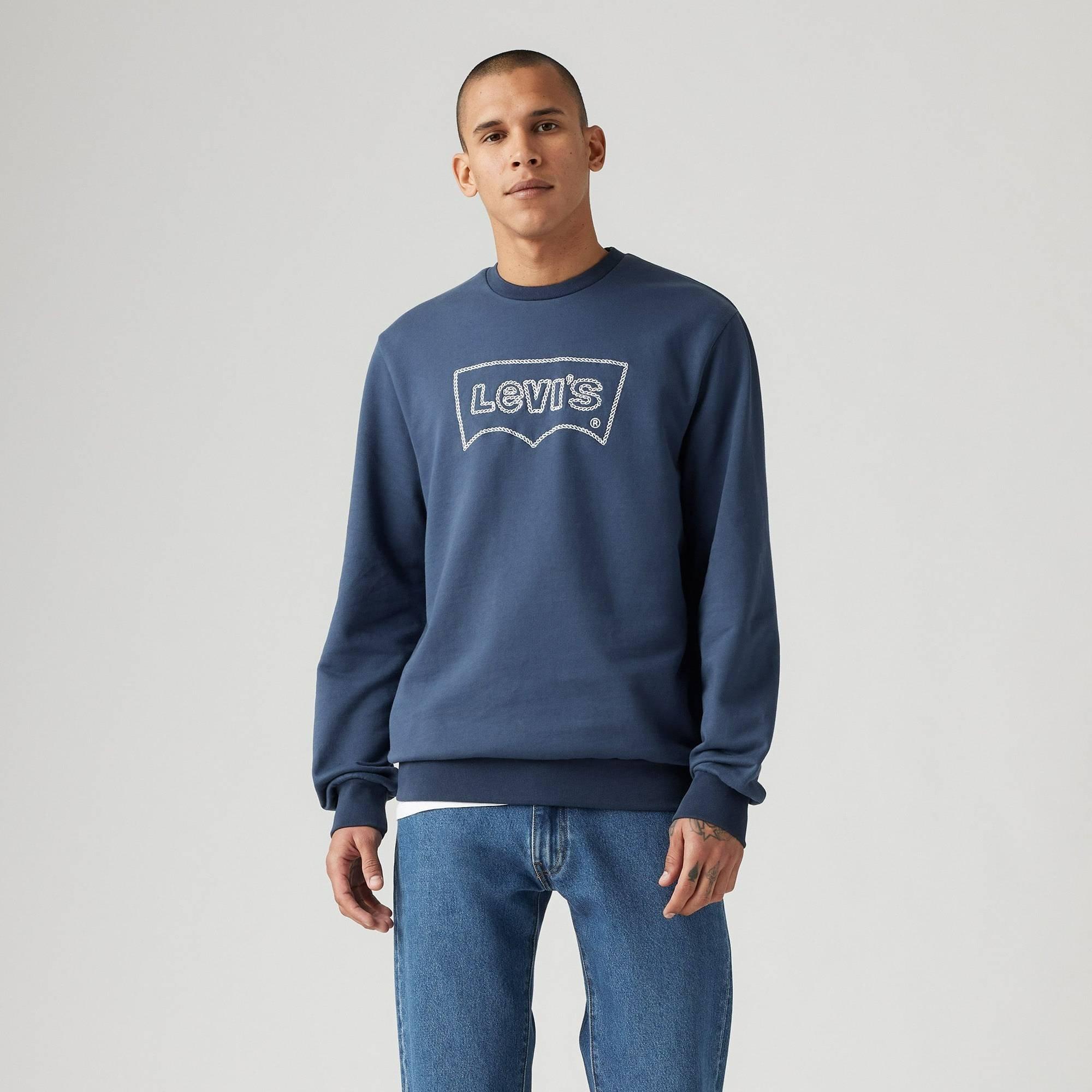 Sargasso Sea - Levis - Men's Standard Graphic Crew Sweatshirt - 2