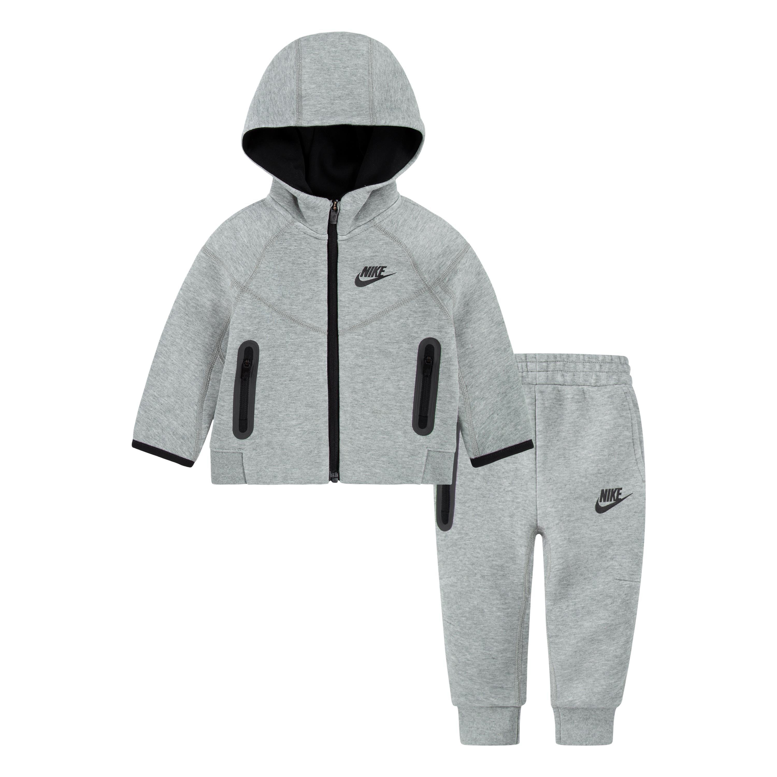 Grey Heather - Nike - Tech Tracksuit Baby - 1