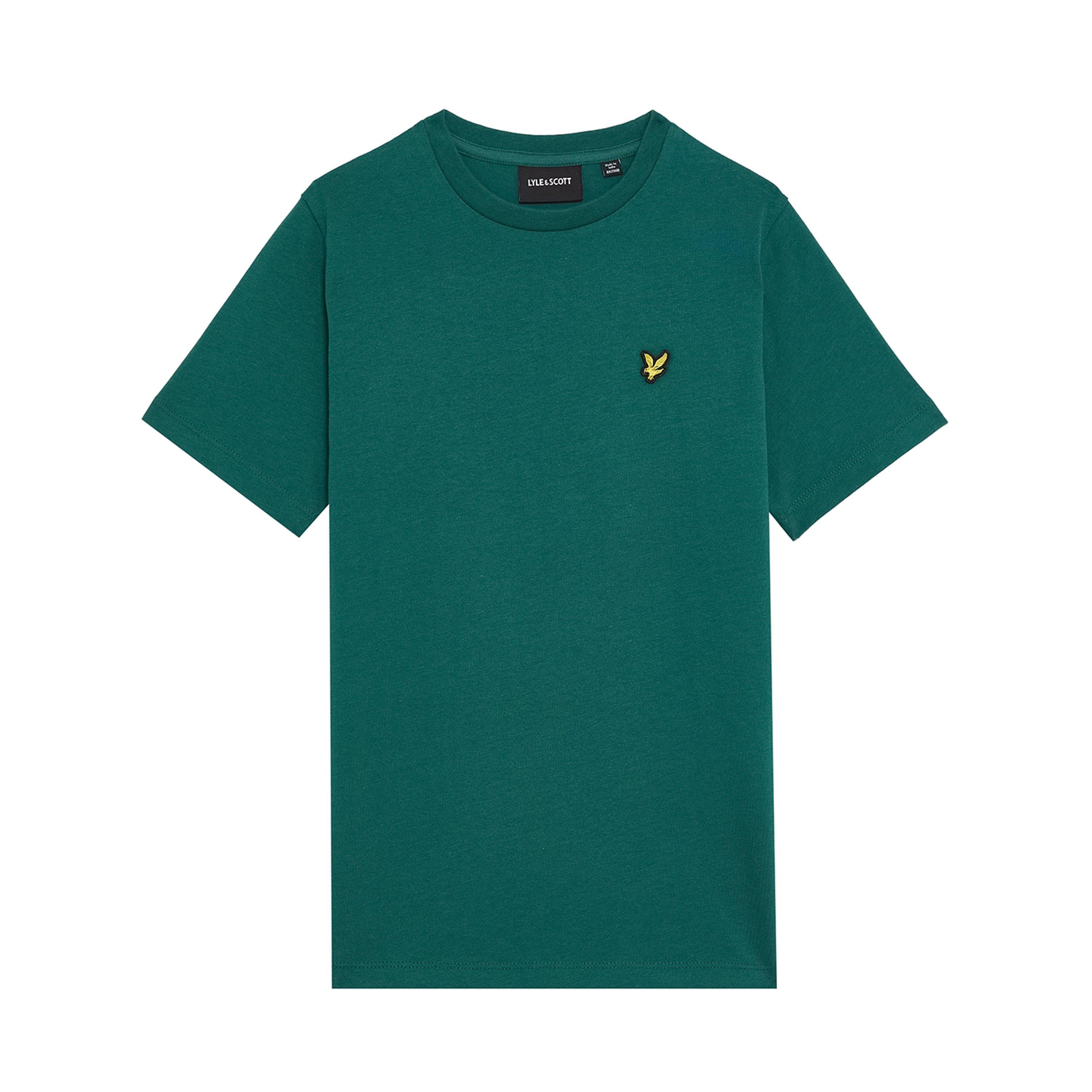 Lyle And Scott Boys Kids' Classic Regular Fit T-Shirt - Emerald X310 - 8-9Y