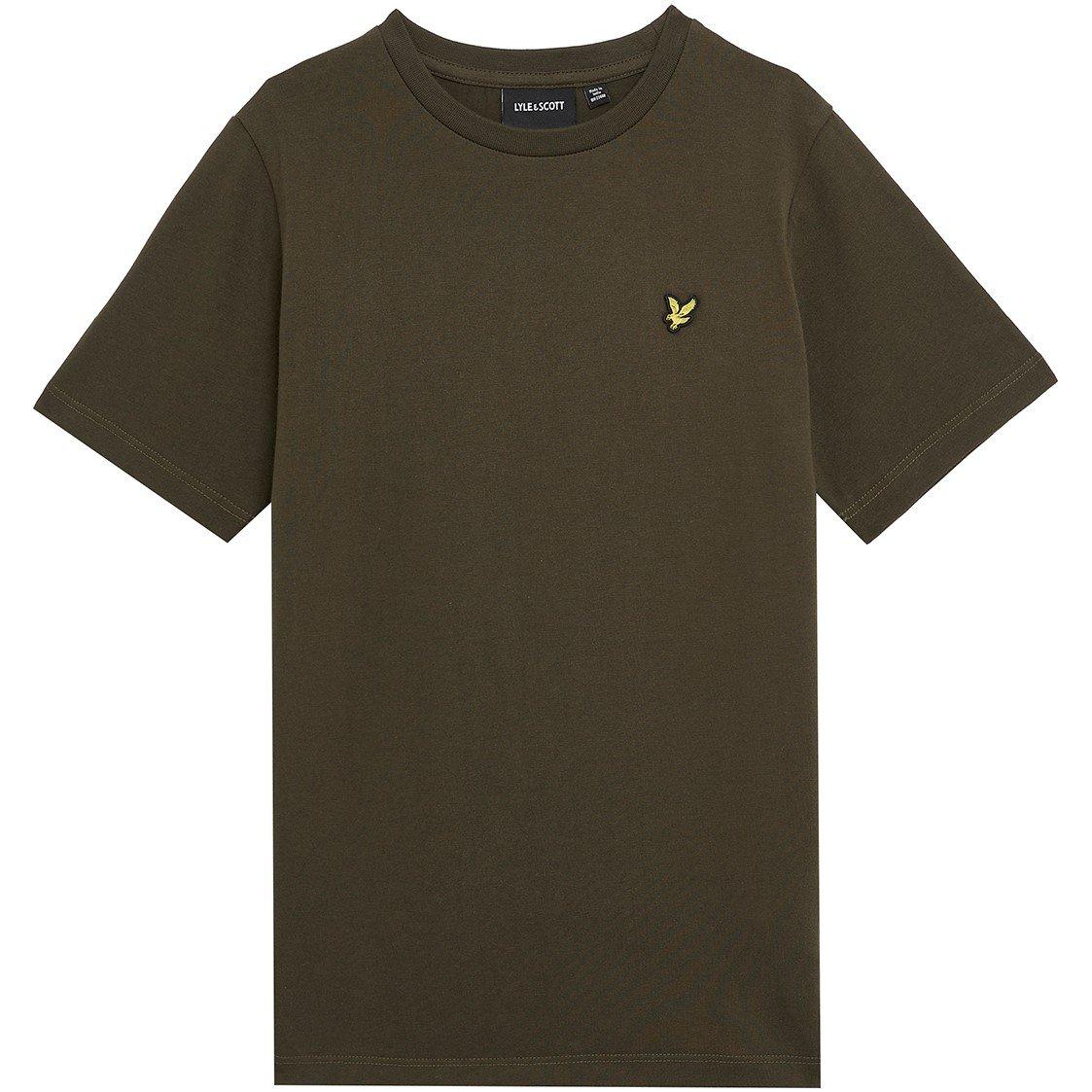 Lyle And Scott Boys Kids' Classic Regular Fit T-Shirt - W485 Olive - 7-8Y