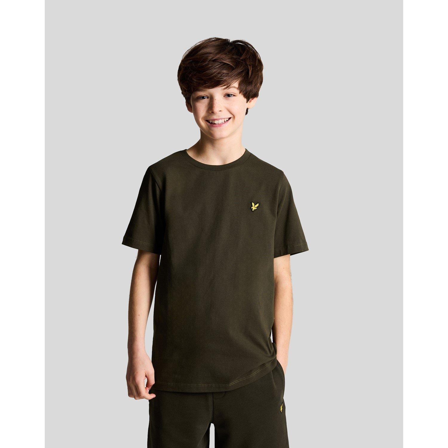 W485 Olive - Lyle and Scott - Kids' Classic Regular Fit T-Shirt - 3