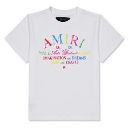 Amiri Arts District Scribble T Shirt Juniors