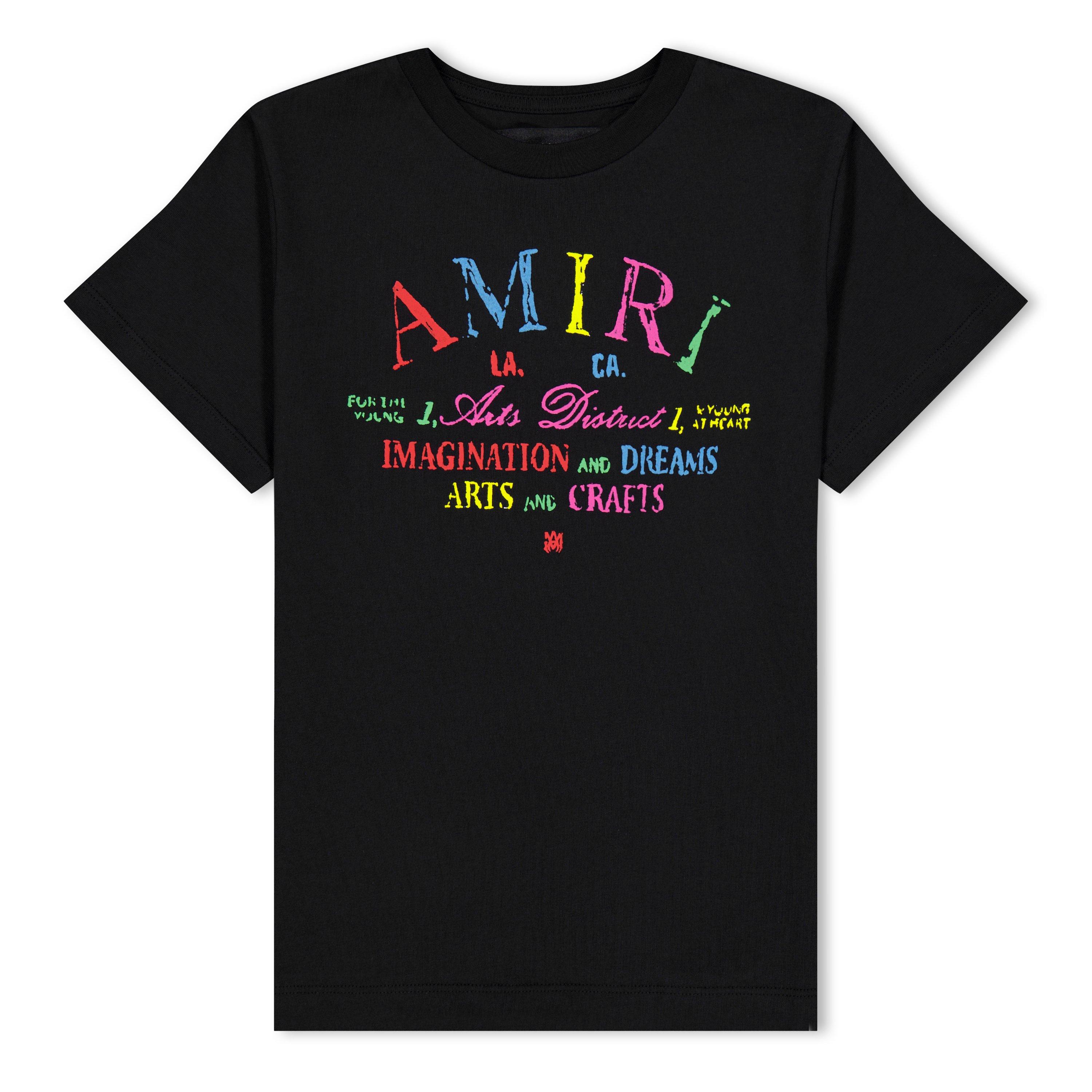 Amiri Unisex Kids Arts District Scribble Regular Fit T-Shirt