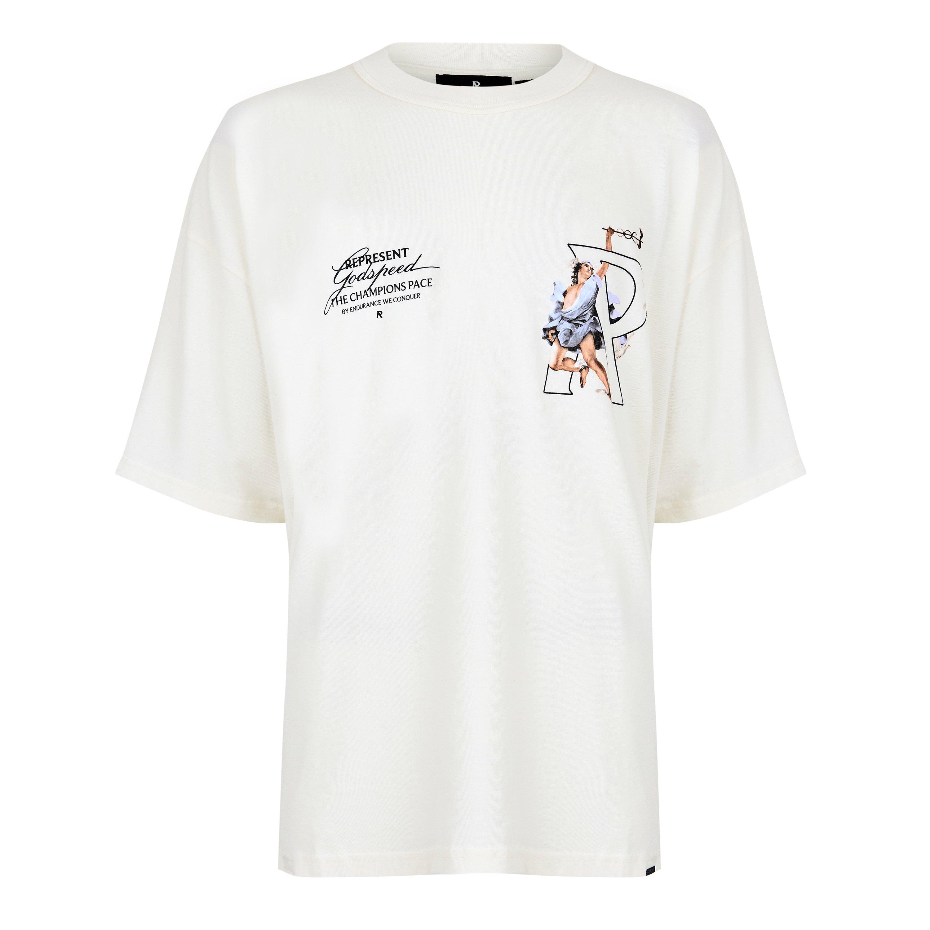HERMES 水色 Tシャツ HERMES - エルメス HERMES ハローミスターファリエール ワッペン