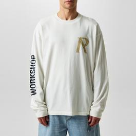 Represent Masking Tape Long Sleeve T-Shirt