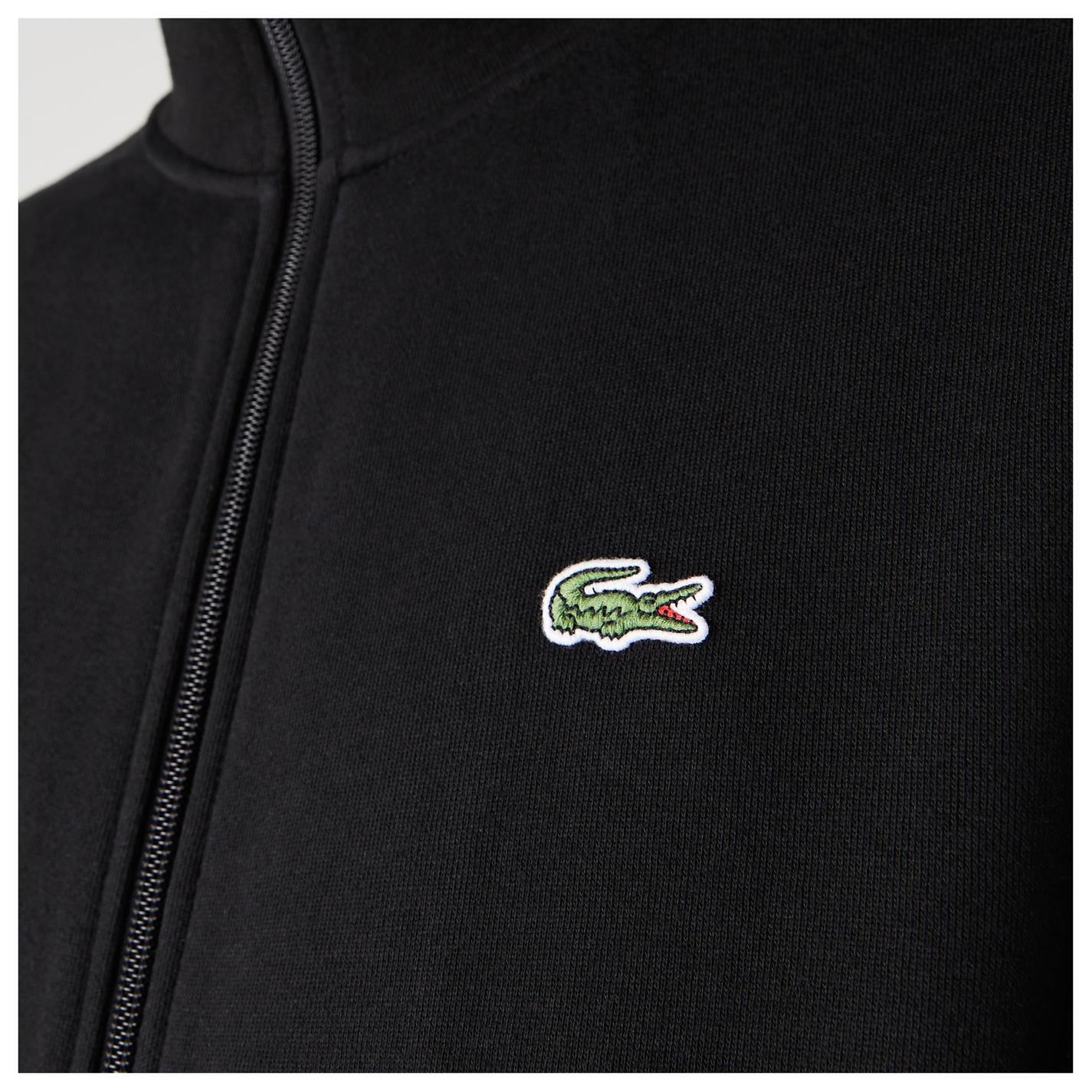 Lacoste Full Zip Funnel Sweatshirt Full Zip Fleece Tops USC