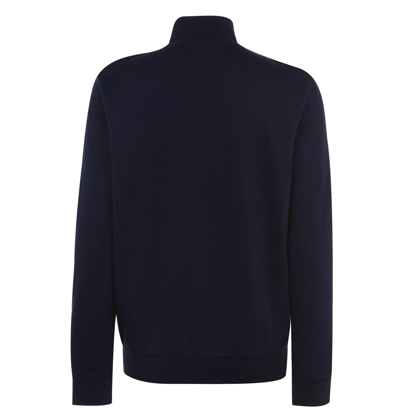 Navy 166 - Lacoste - Basic Full Zip Fleece Top - 5