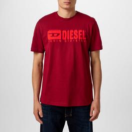 Diesel Blurry Logo T Shirt