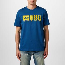 Diesel Blurry Logo T Shirt