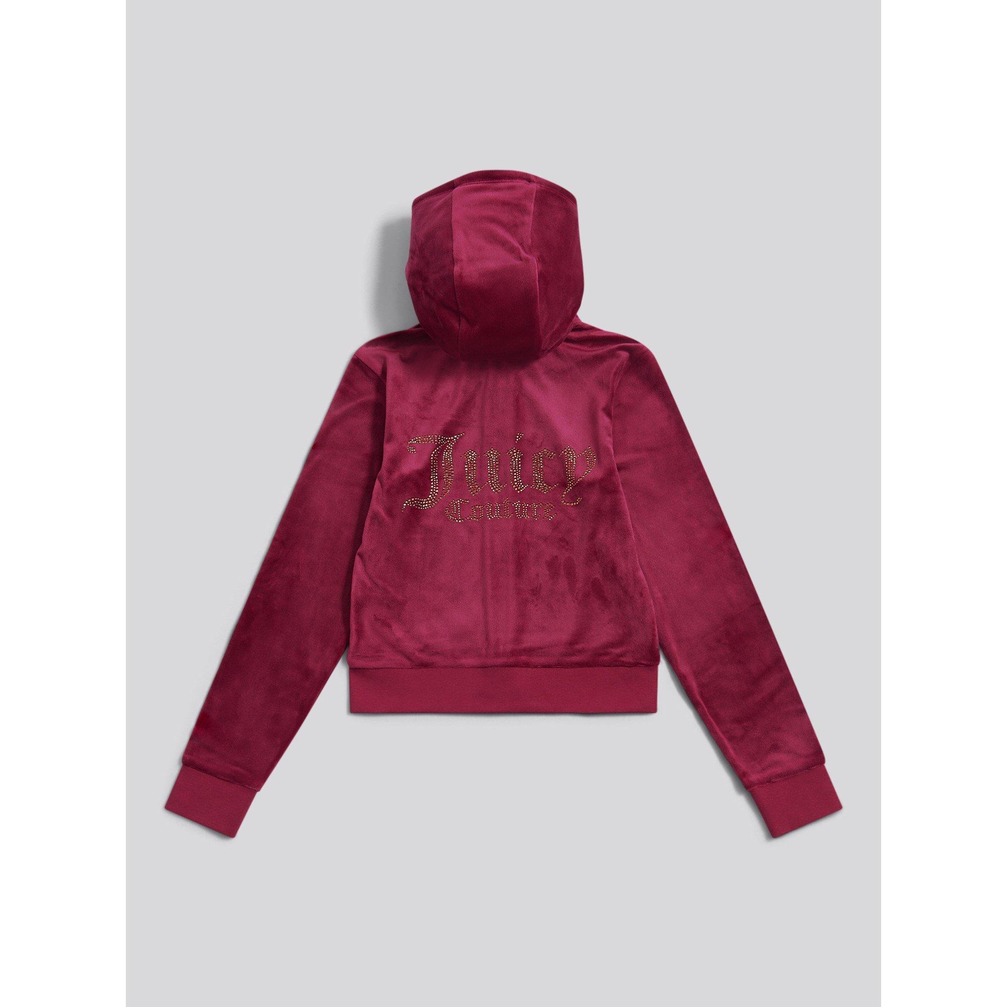 Red Plum B47 - Juicy Couture - Velour Hoody - 2