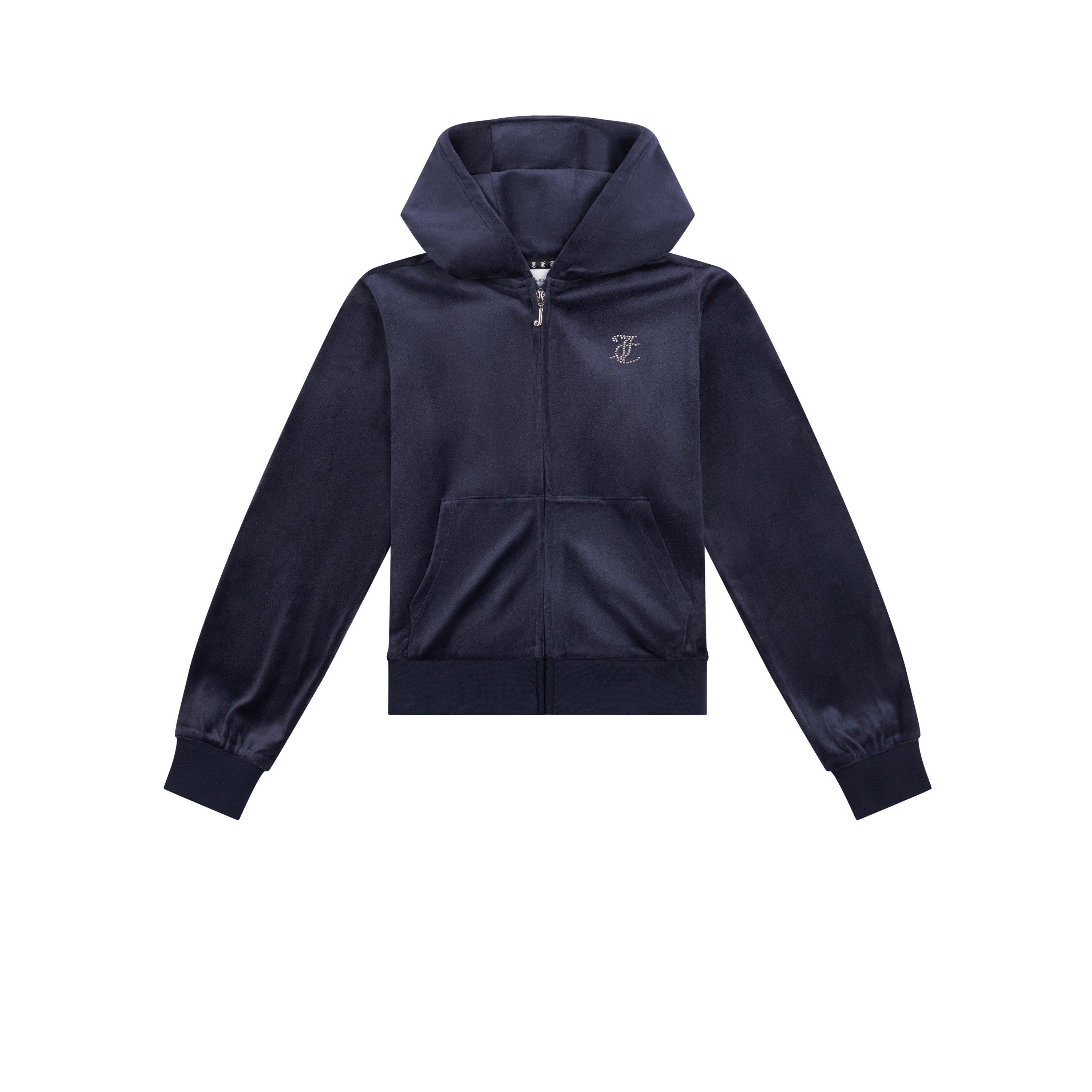 Juicy Couture Velour Hoody - Night Sky 883 - Size 14-15 Yrs