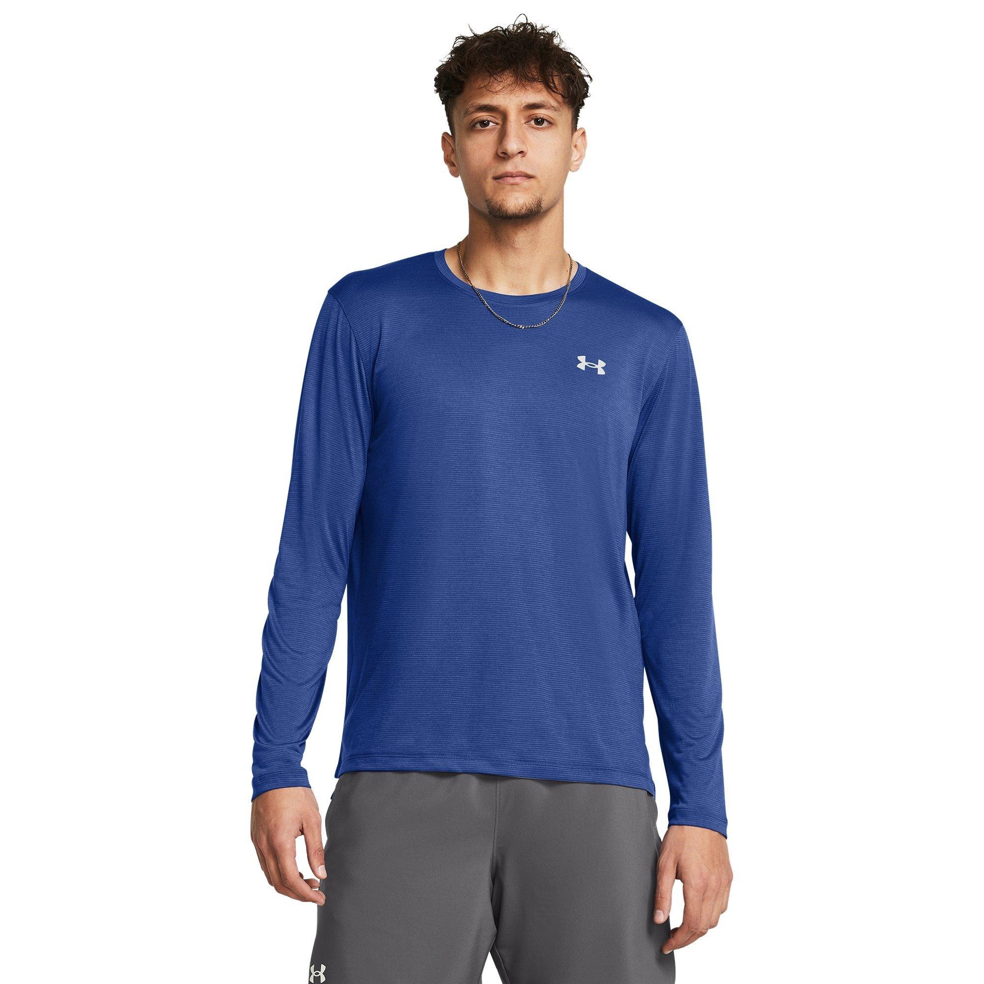 Tech Blue - Under Armour - Launch Long-Sleeve Crew Sweatshirt - 2