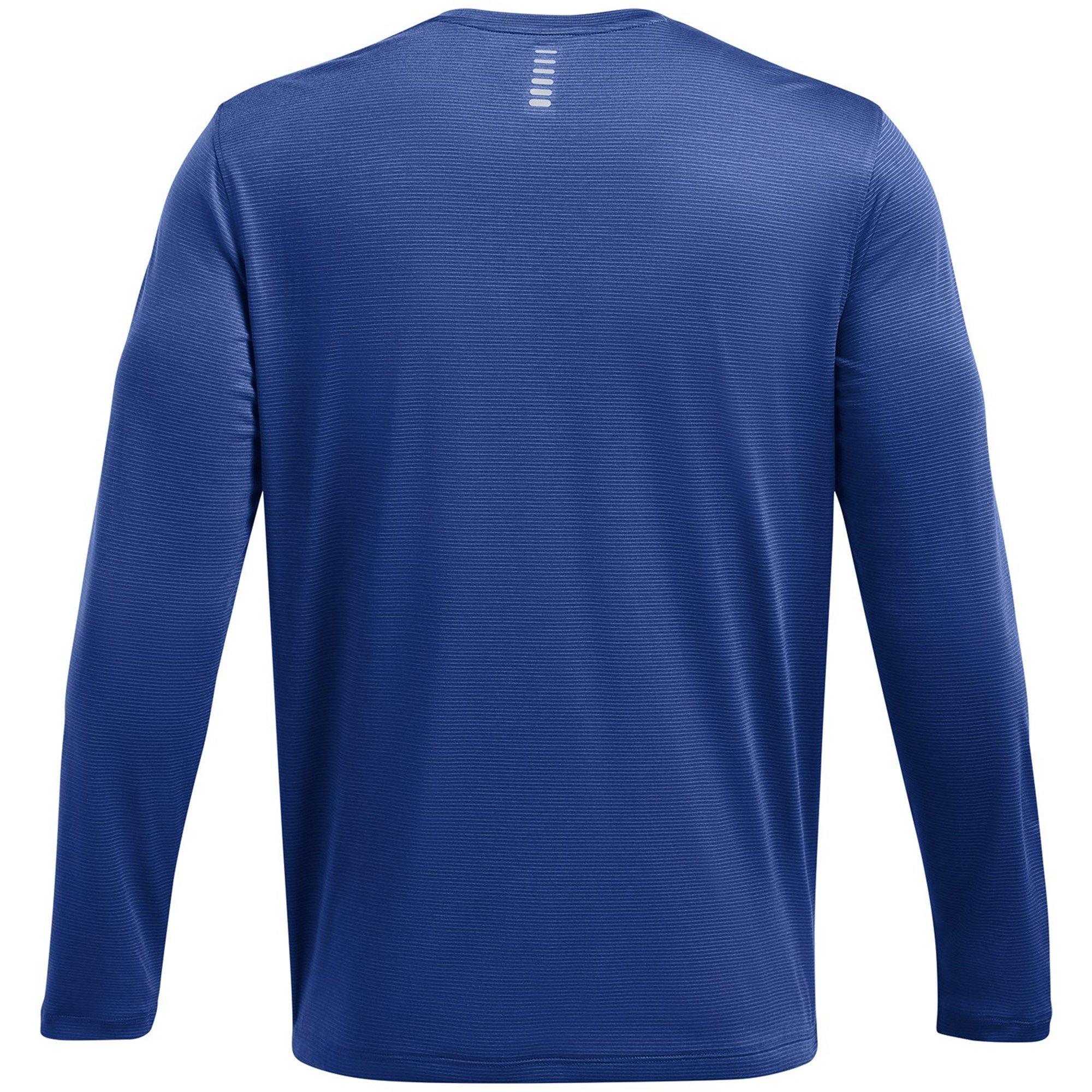 Tech Blue - Under Armour - Launch Long-Sleeve Crew Sweatshirt - 4