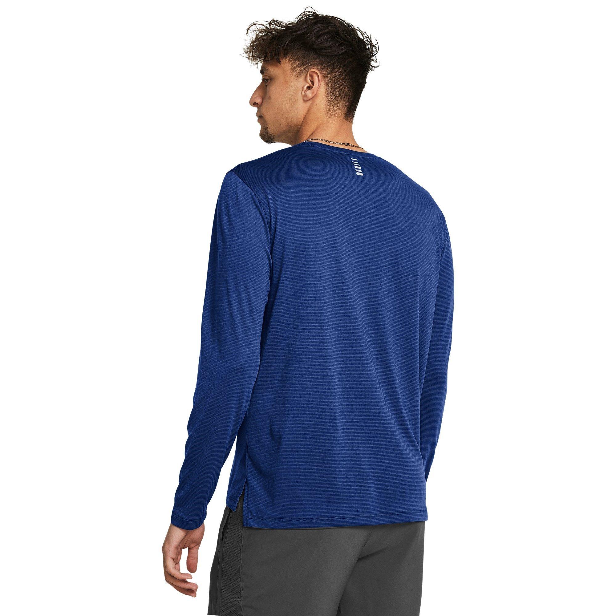Tech Blue - Under Armour - Launch Long-Sleeve Crew Sweatshirt - 3